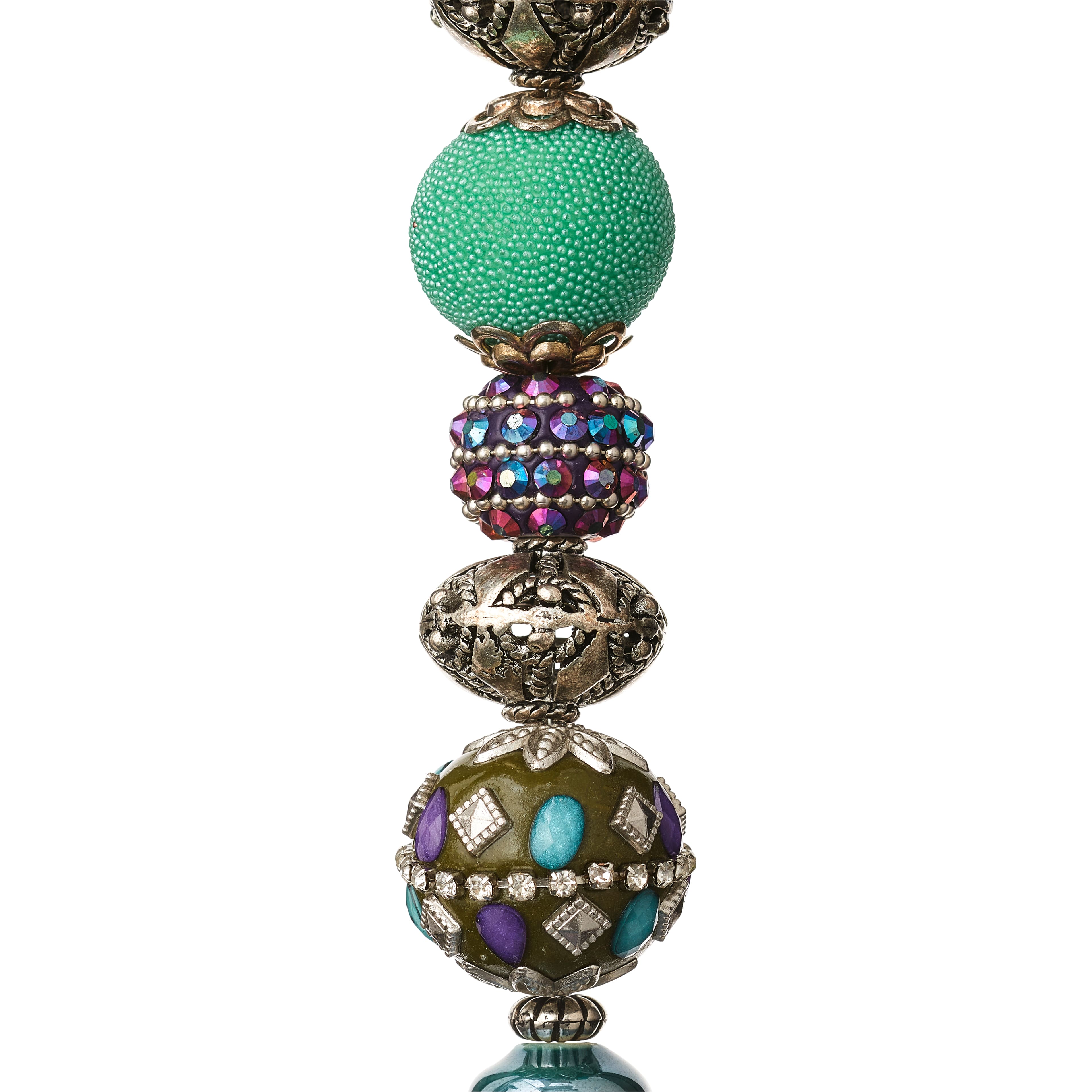Bead Landing Multicolored Strung Beads - each