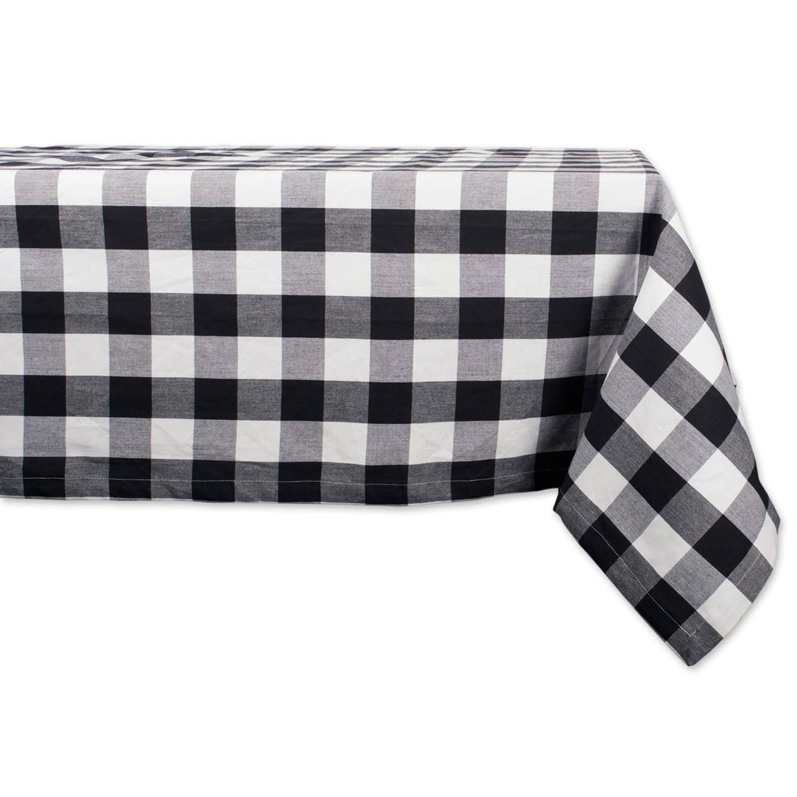 DII&#xAE; 52&#x22; Buffalo Check Tablecloth
