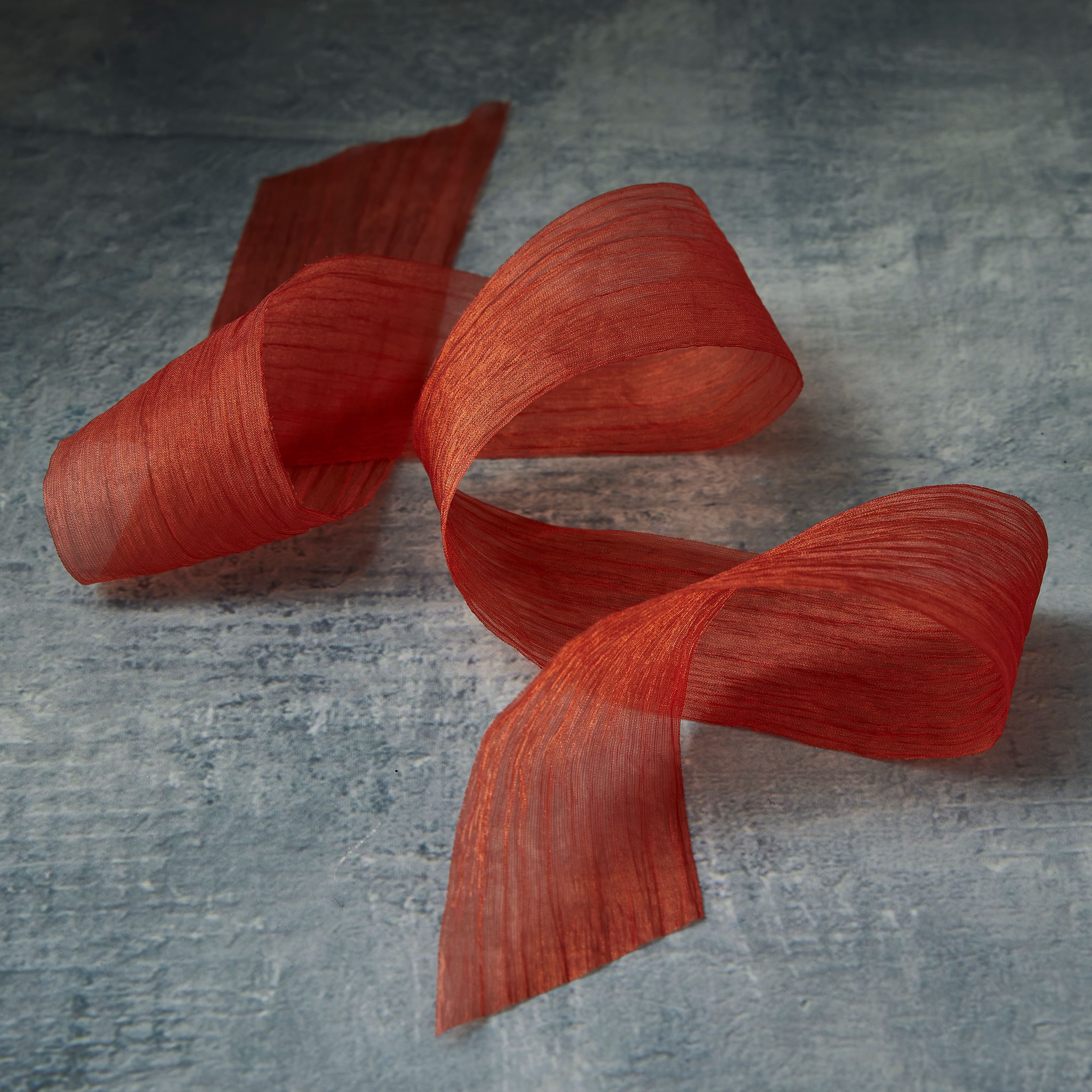1.5&#x22; x 3yd. Crinkle Sheer Cut Edge Ribbon by Celebrate It&#x2122;