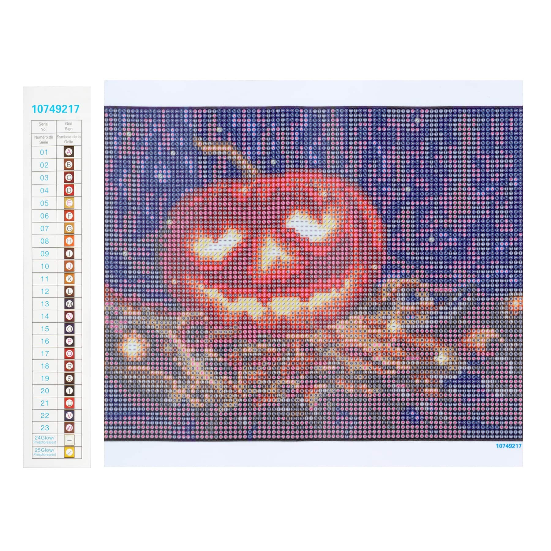 8&#x22; x 10&#x22; Forest Pumpkin Diamond Art Kit with Magnetic Frame by Make Market&#xAE;