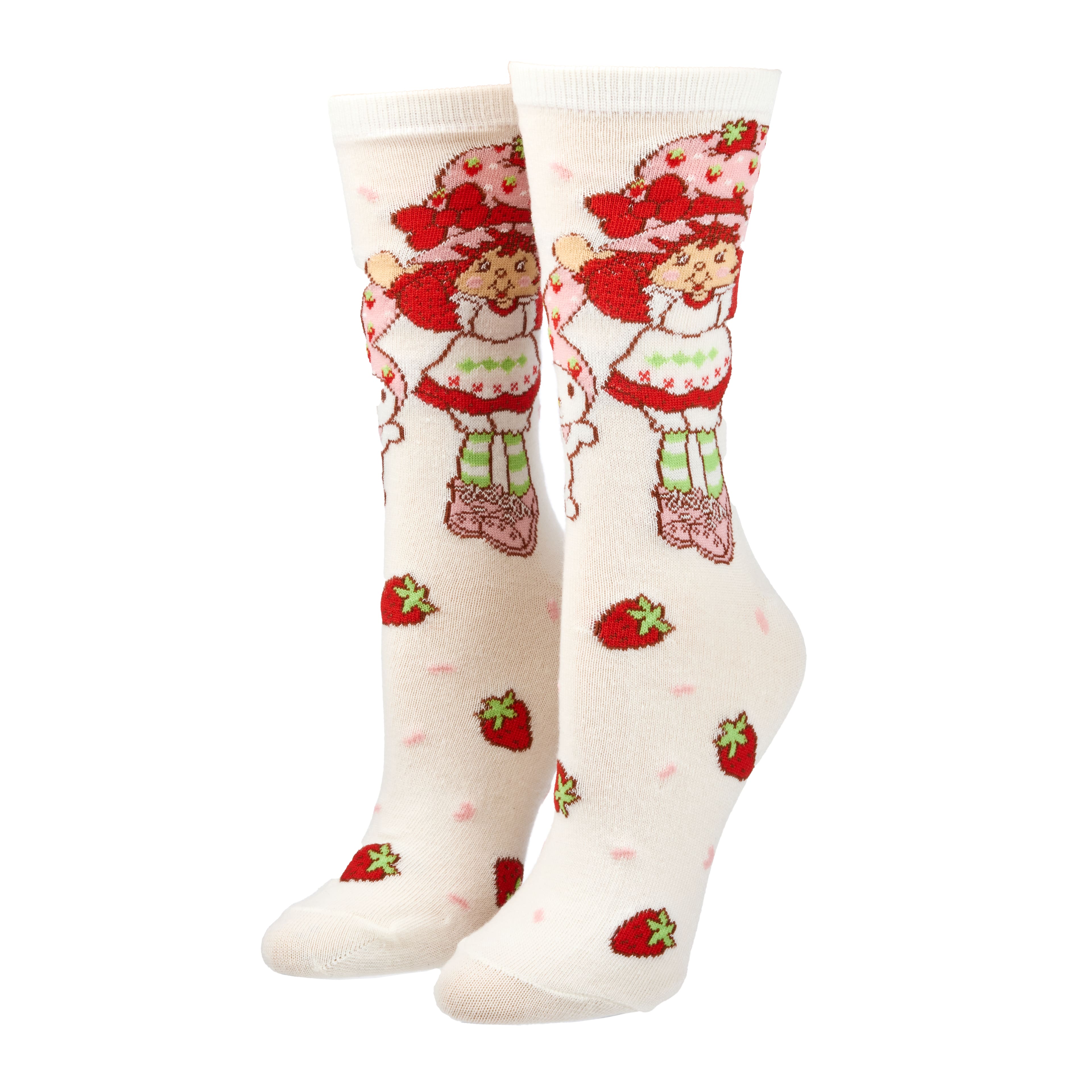 Sanrio&#xAE; My Melody&#x2122; &#x26; Strawberry Shortcake&#x2122; 2 Pair Adult Crew Sock Set