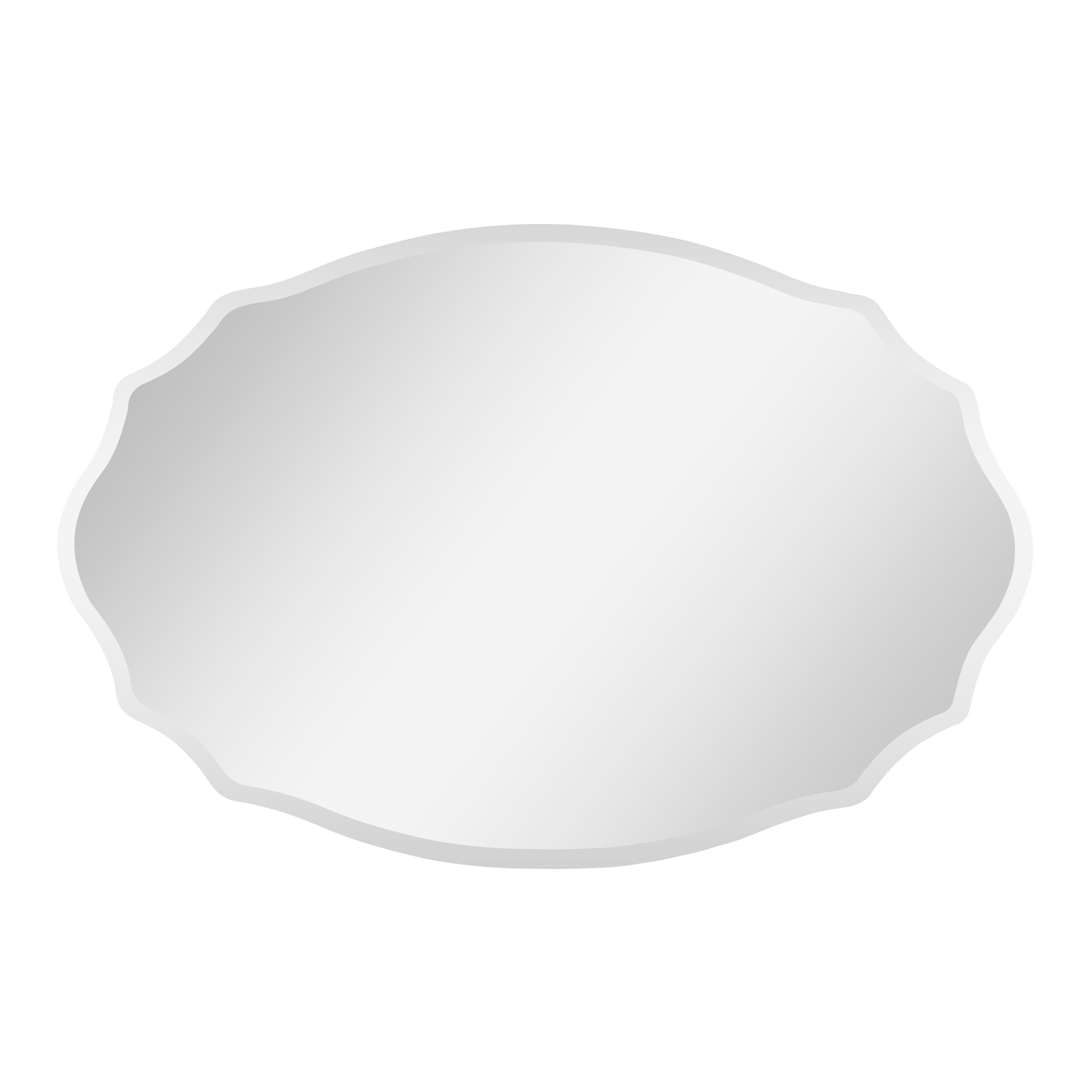 16&#x22; x 24&#x22; Oval Frameless Decorative Mirror by Ashland&#xAE;