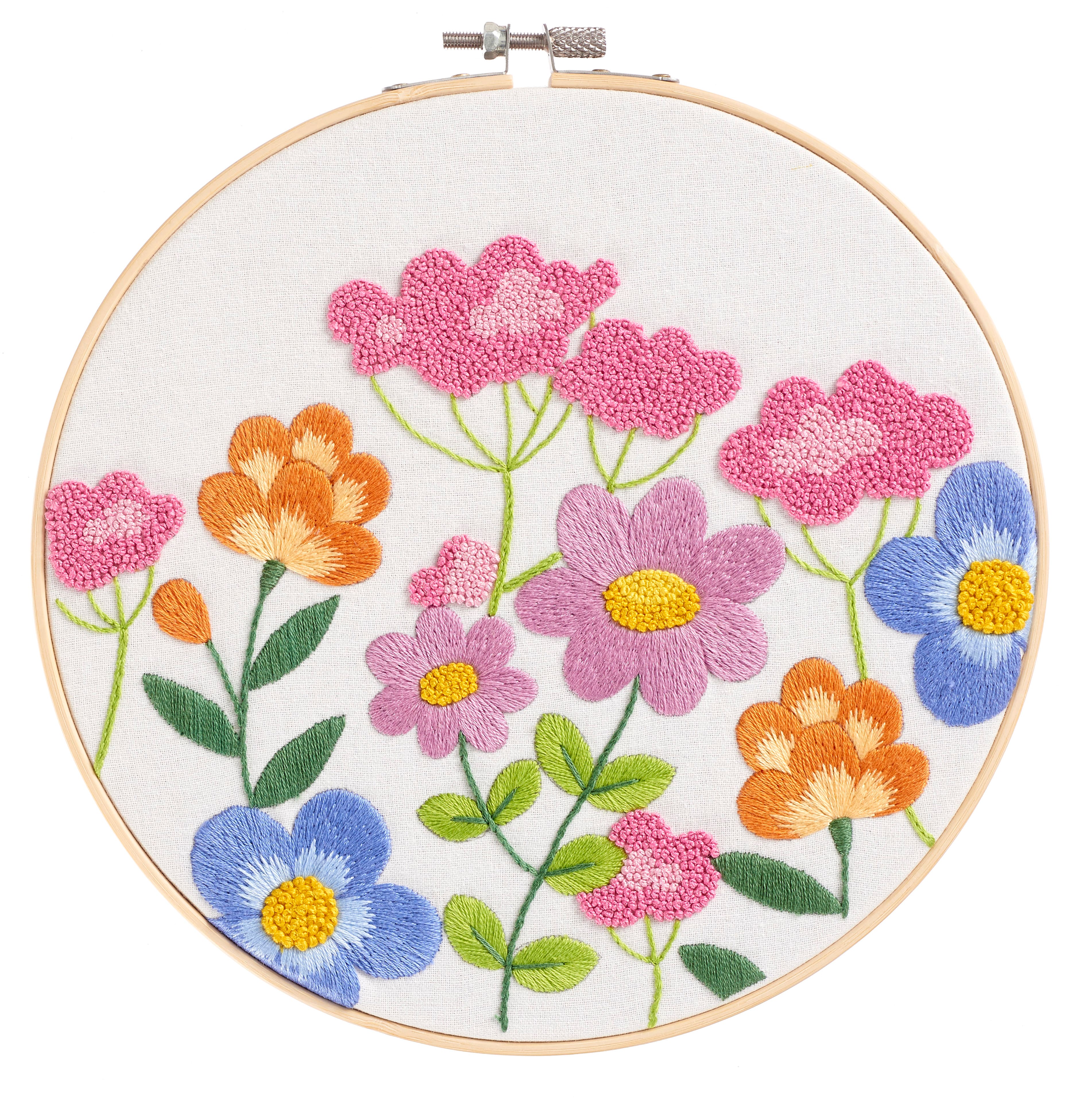 Fresh, Fun, and Easy Embroidery Hoop Art