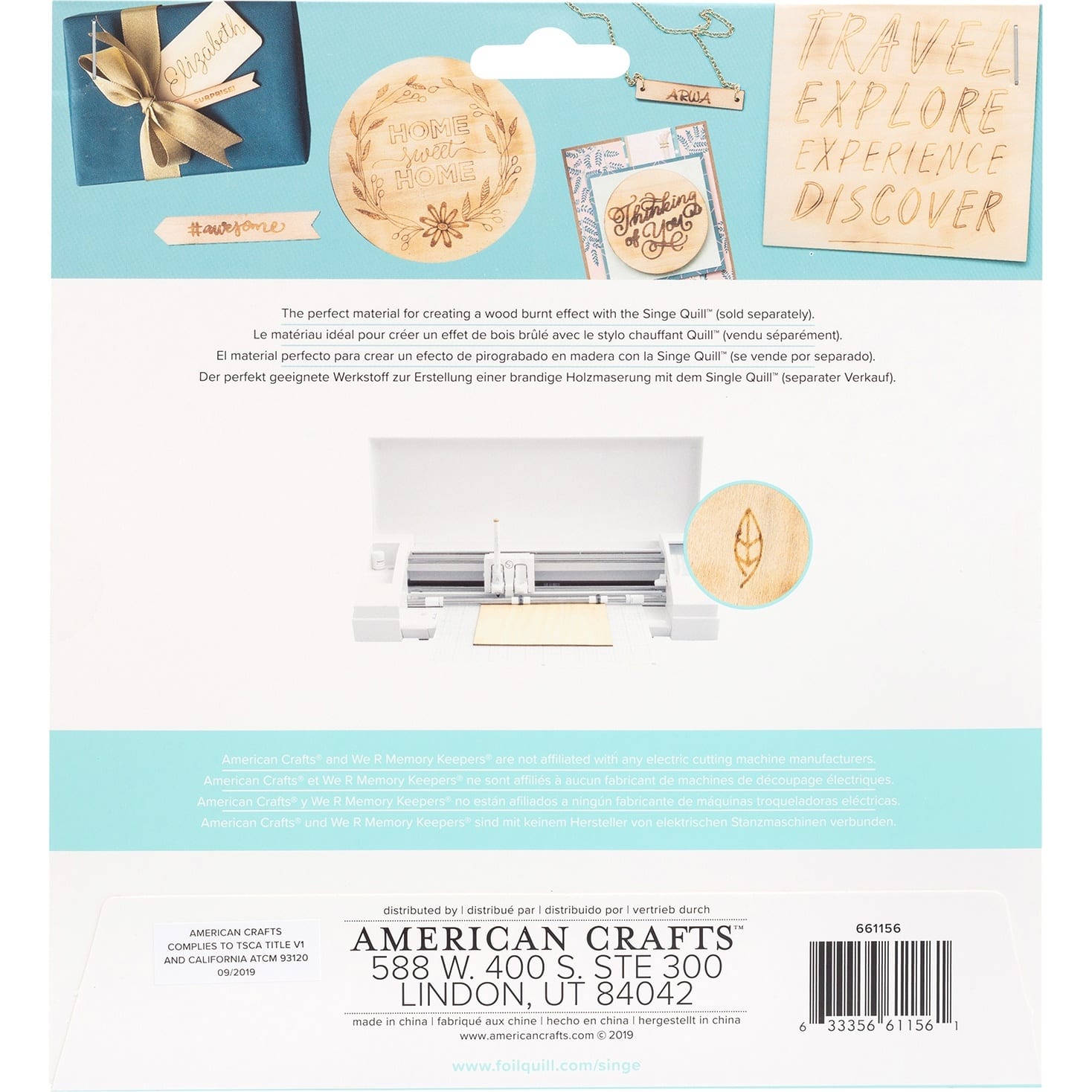 We R Memory Keepers® 8" x 8" Singe Quill Veneer Sheets, 3ct.