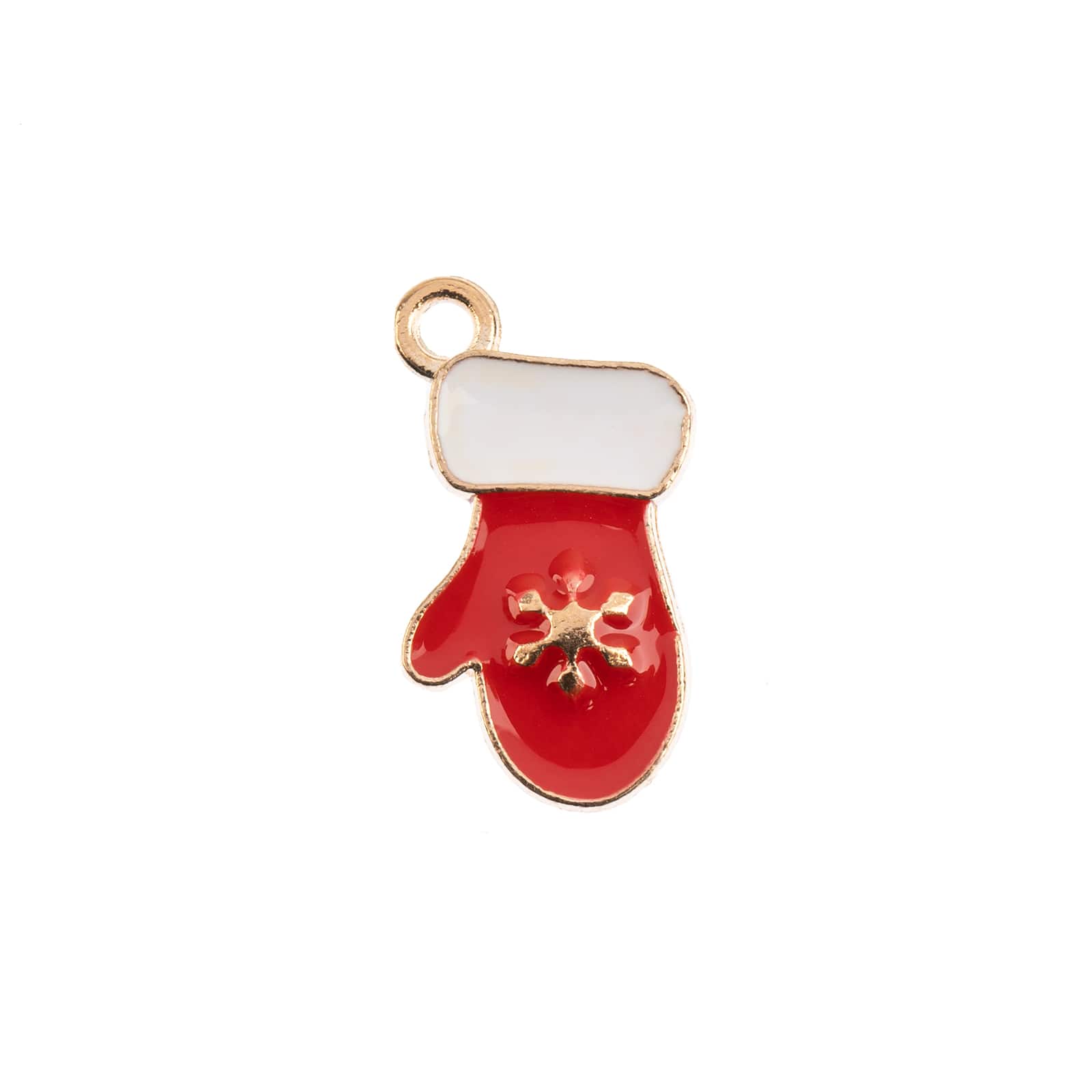John Bead Sweet & Petite Mitten Holiday Charms, 8ct.