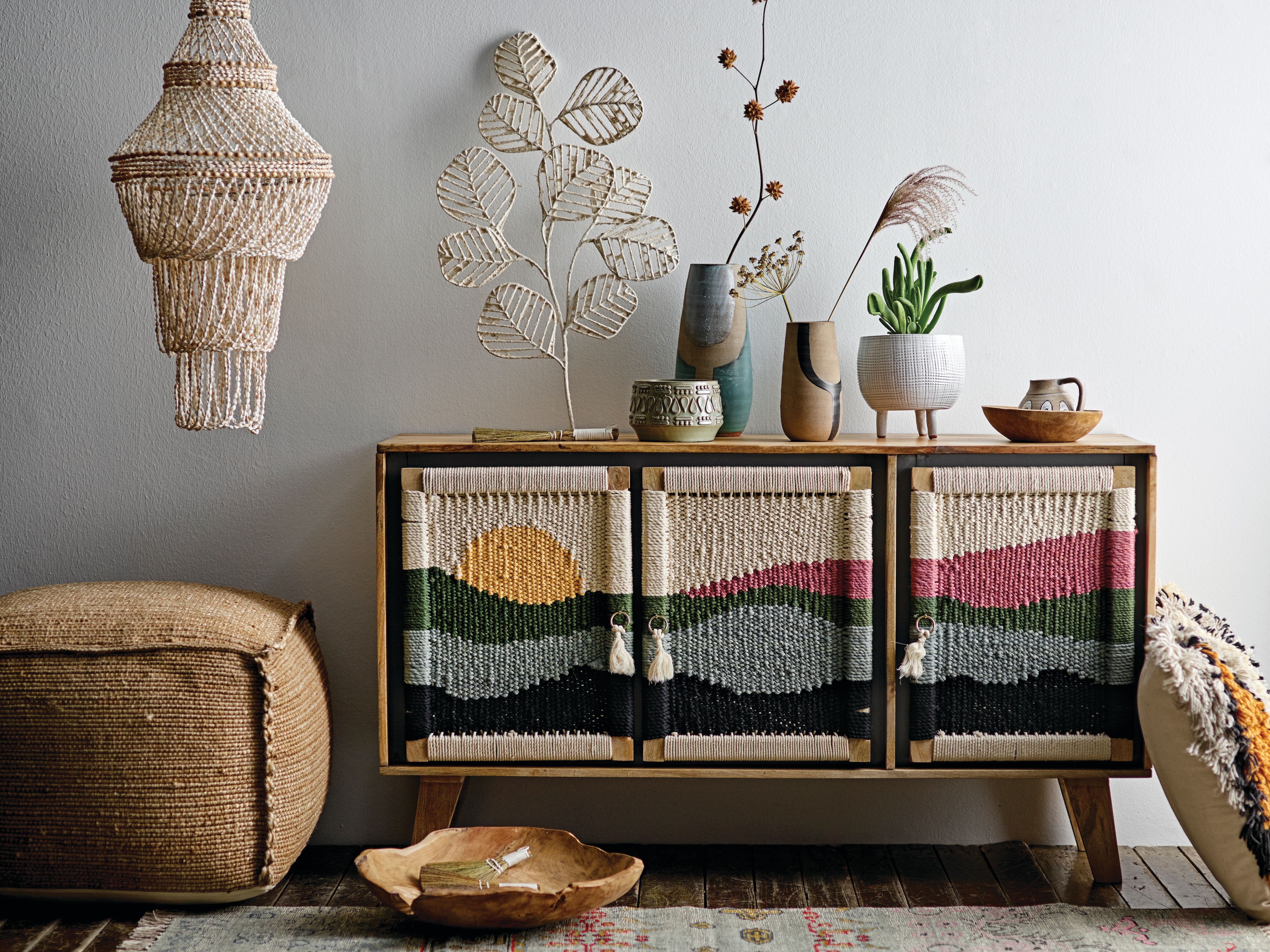Hello Honey&#xAE; 24&#x22; Handwoven Jute Pouf
