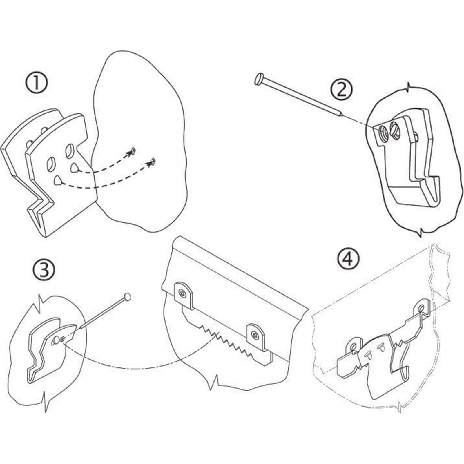 HangZ&#x2122; 10-30lb. Canvas Professional Hanging Kit