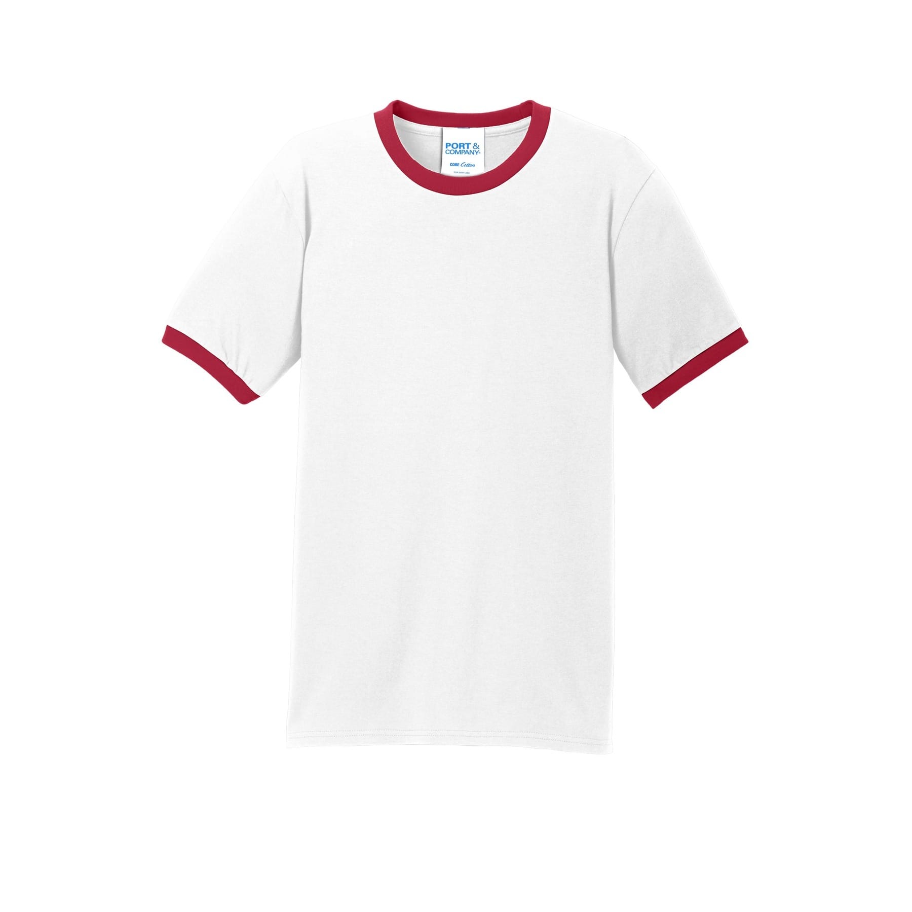 Port &#x26; Company&#xAE; Core Cotton Ringer Tee