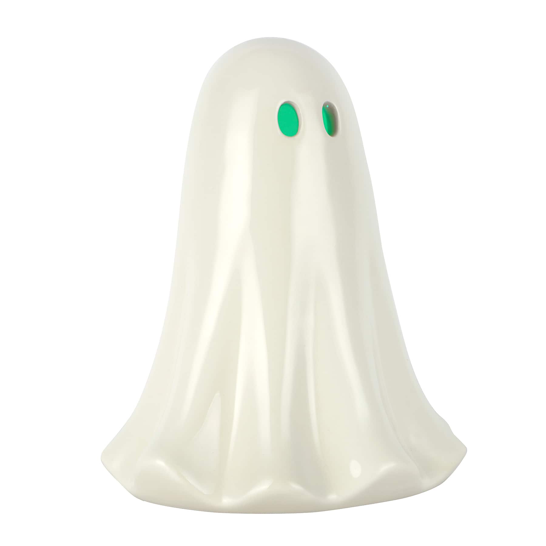 6.5&#x22; Light Up Ceramic Ghost Tabletop D&#xE9;cor by Ashland&#xAE;