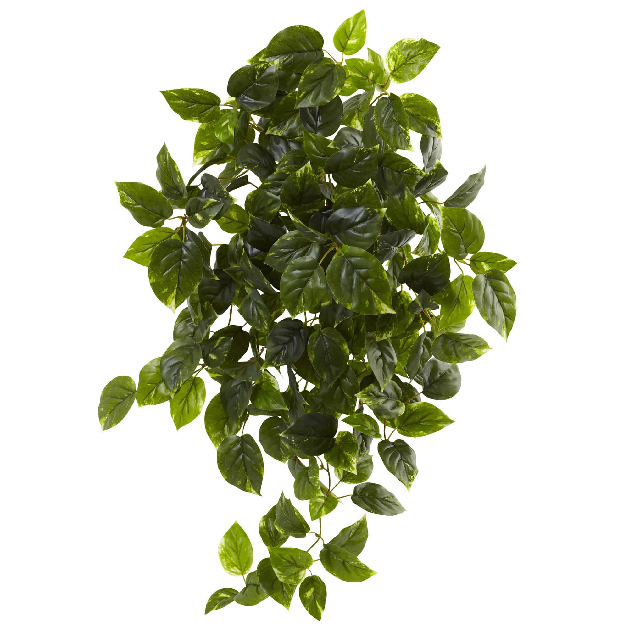 36" UV Resistant Artificial Pothos Hanging Plant, 2ct.
