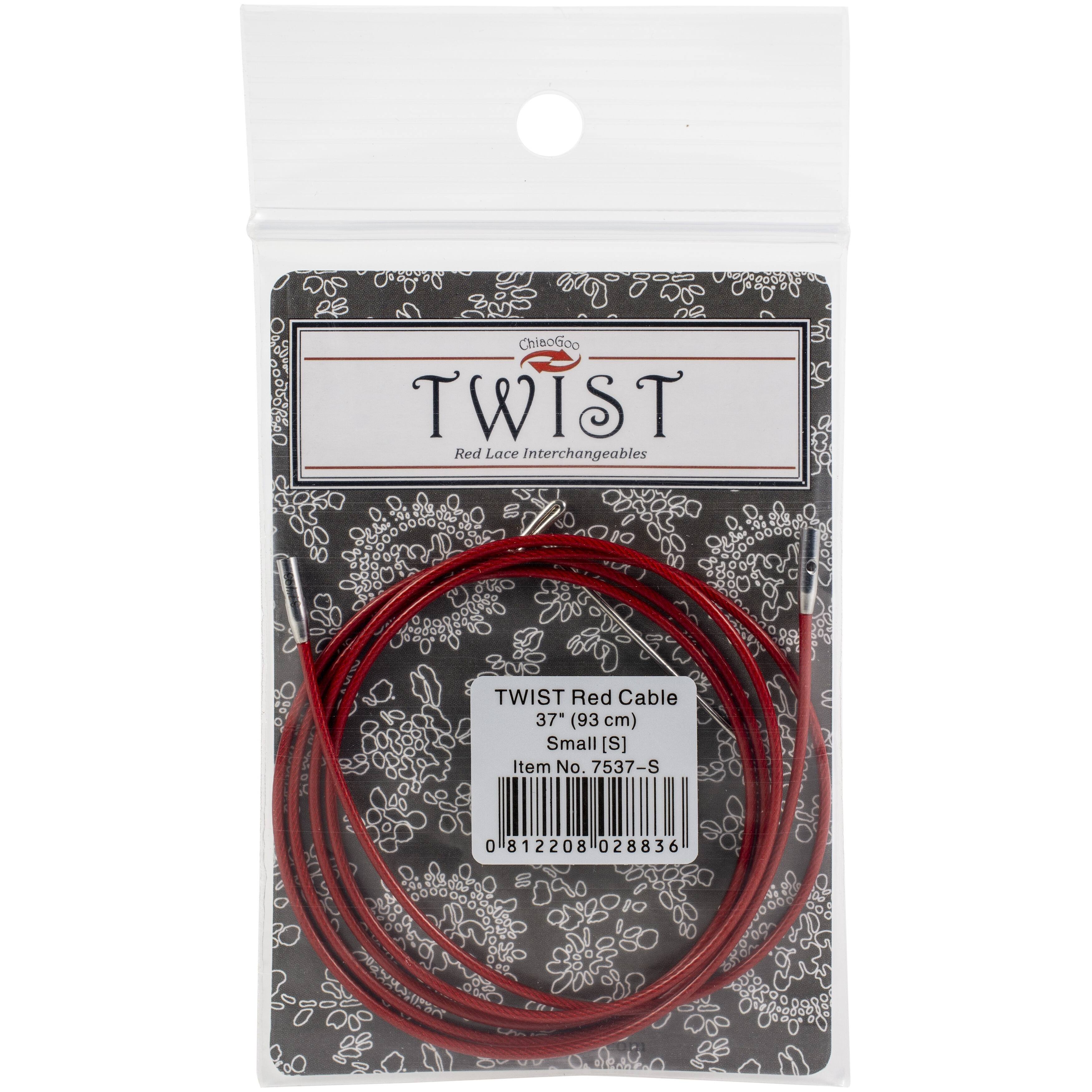 ChiaoGoo TWIST™ 37" Red Lace Interchangeable Cables