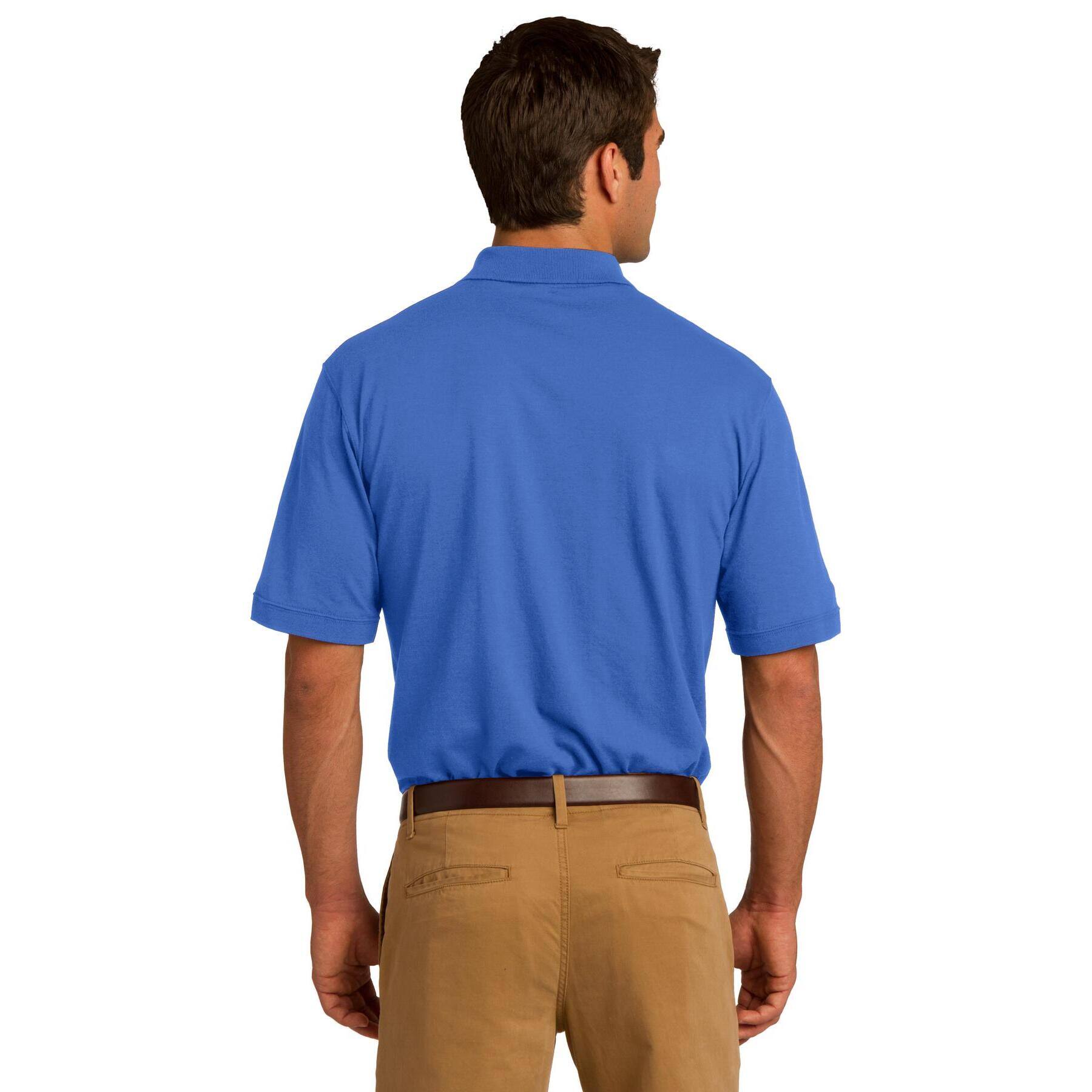 Port & Company® Core Blend Jersey Knit Adult Pocket Polo