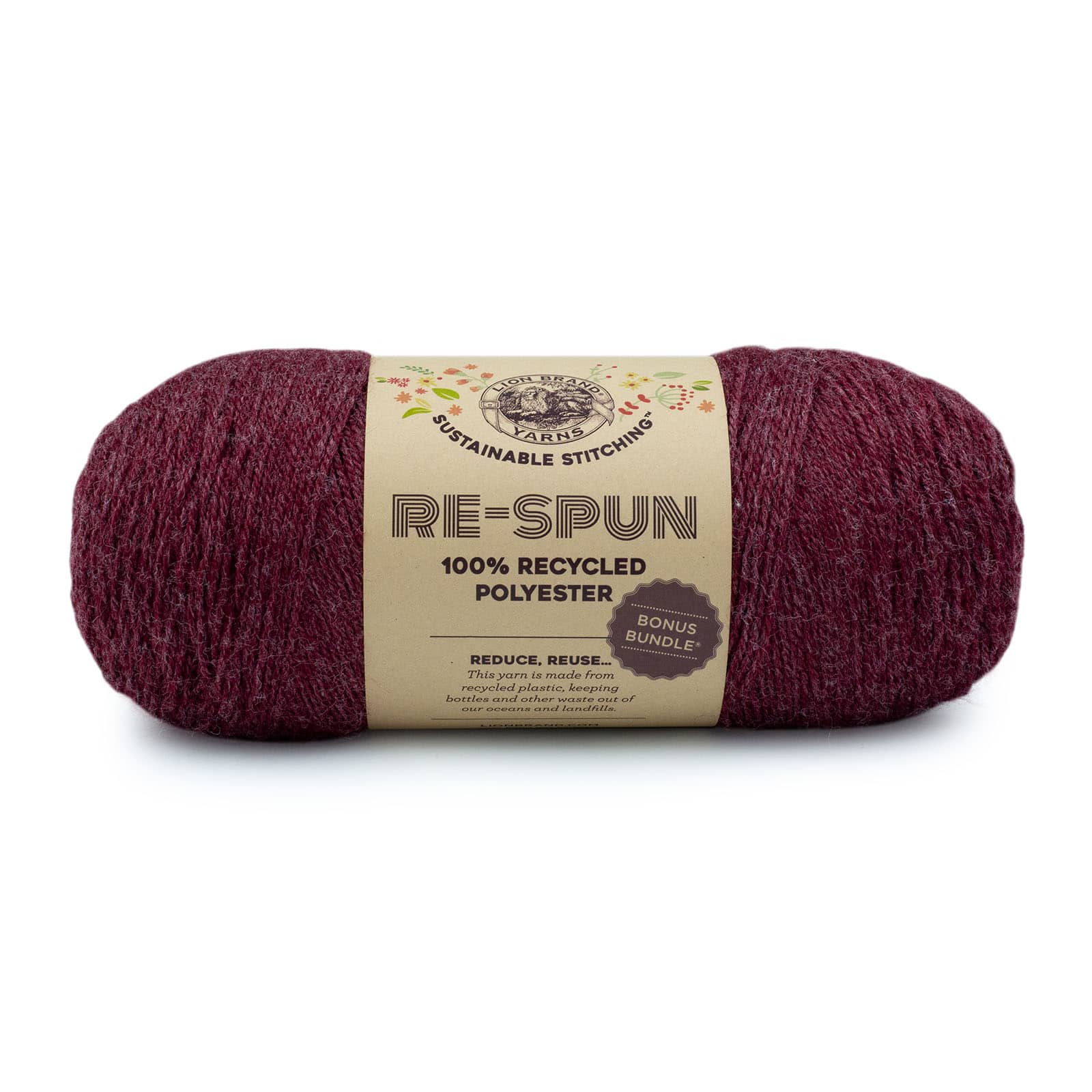 Lion Brand® Sustainable Stitching™ Re-Spun Bonus Bundle® Yarn