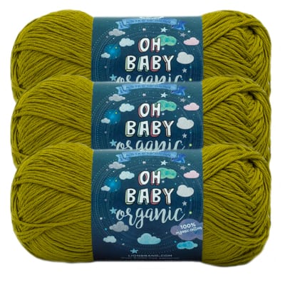 Lion Brand Knitting Yarn Oh Baby Yarn Rose 173-140 (6-Skeins) Same