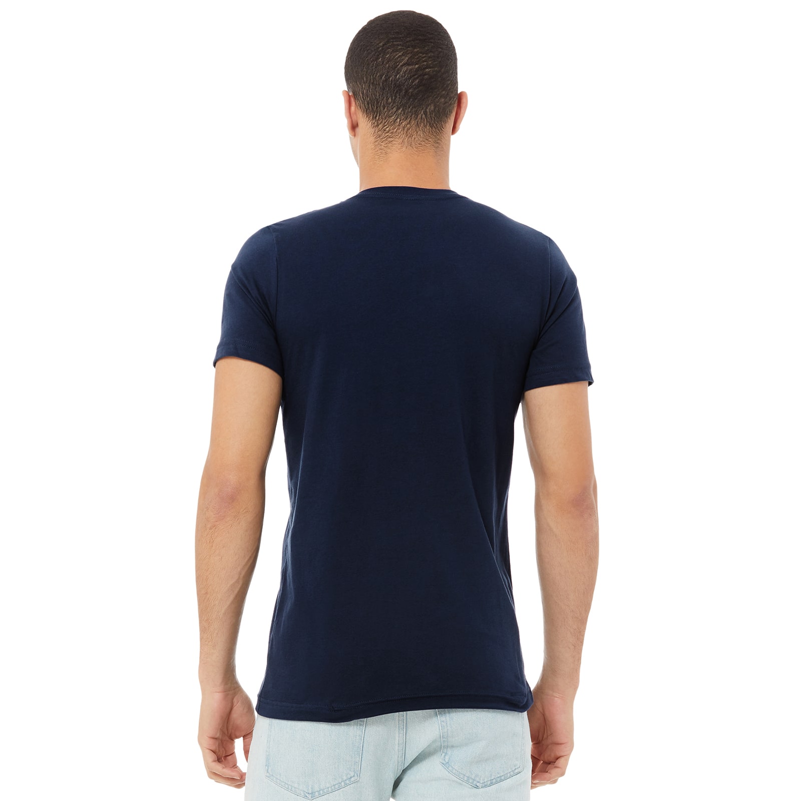 BELLA+CANVAS® Short Sleeve V-Neck Adult Unisex Cotton Jersey T-Shirt