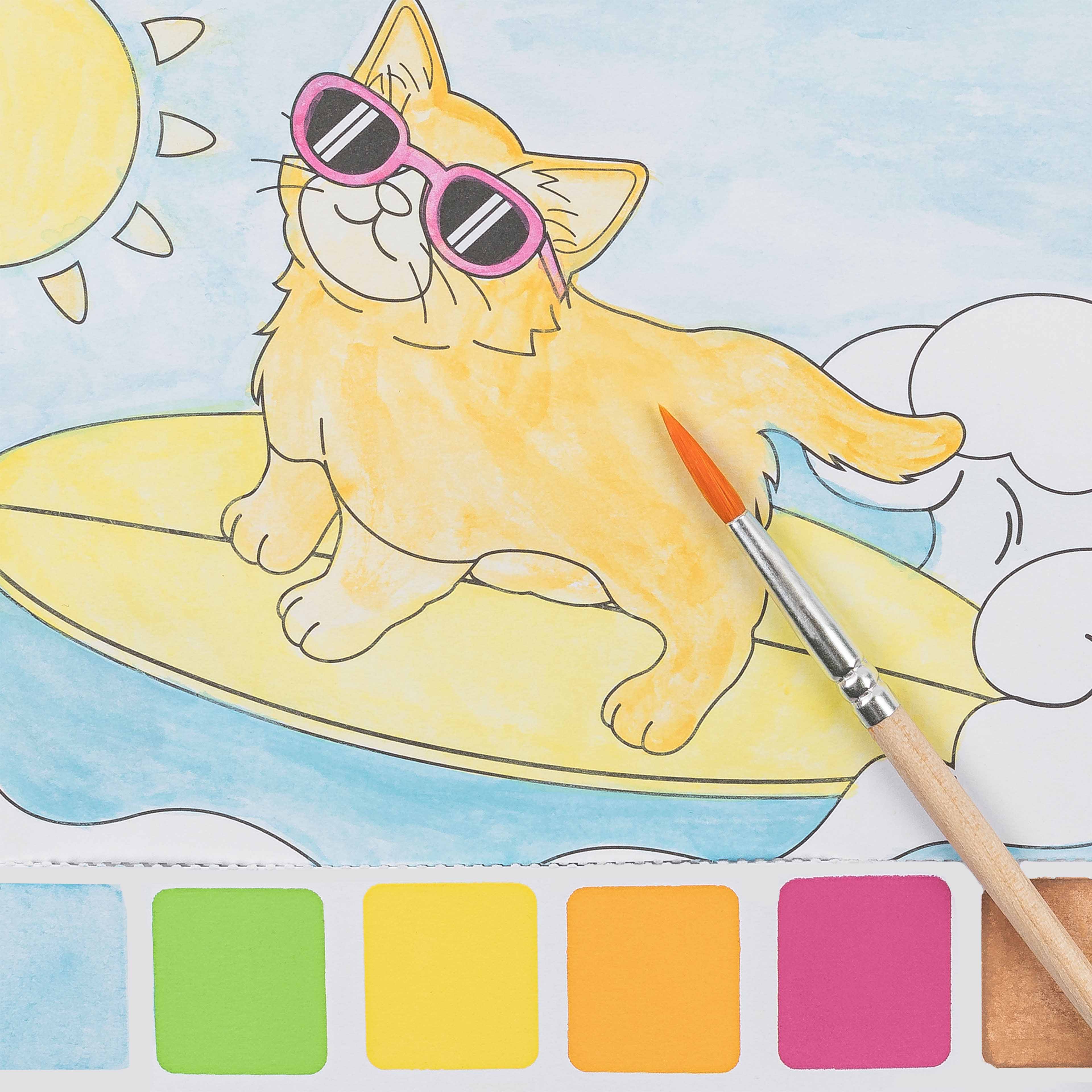Little Yellow Bicycle&#xAE; Pets Watercolour Postcard Kit