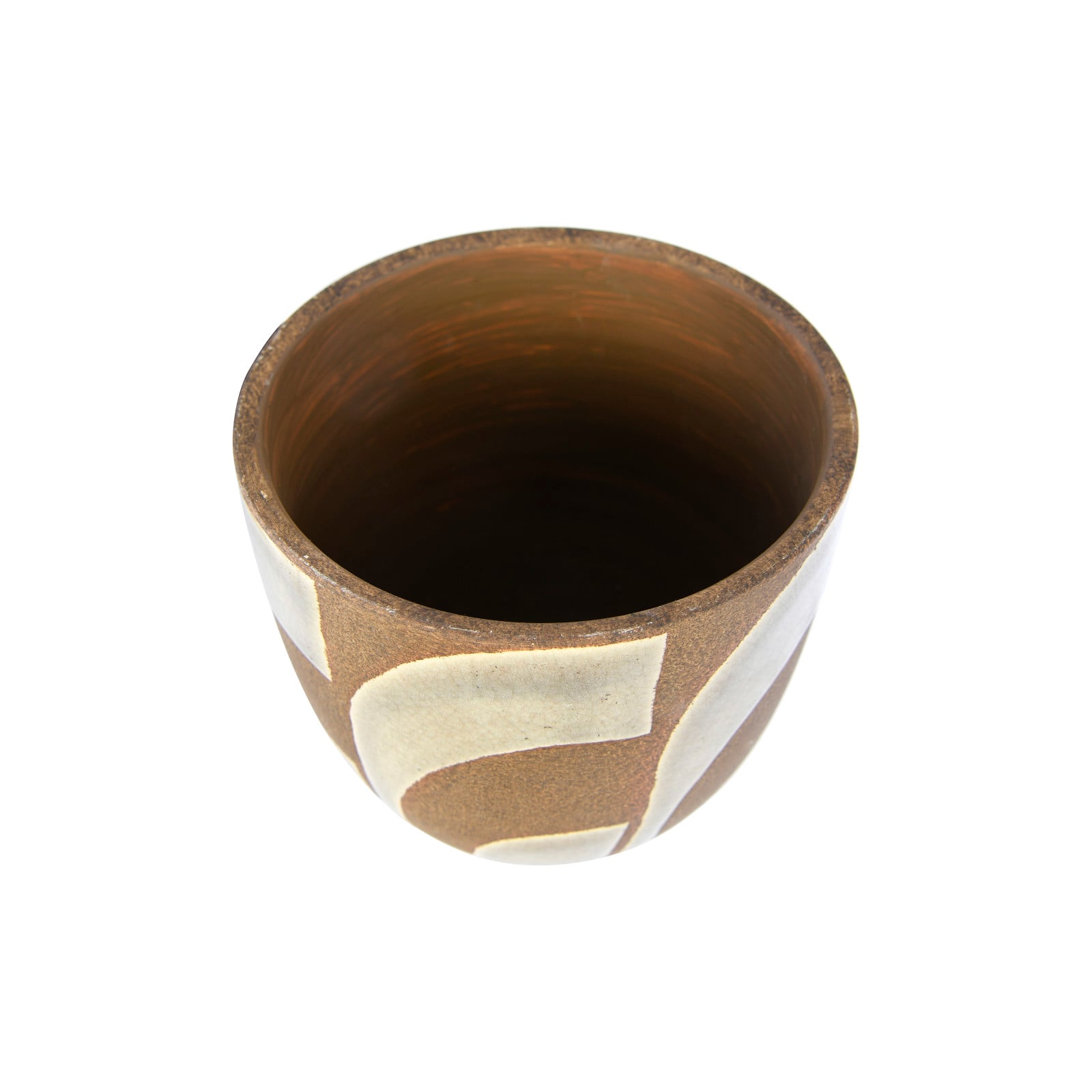 Hello Honey&#xAE; 6&#x22; Hand Painted Terracotta Planter