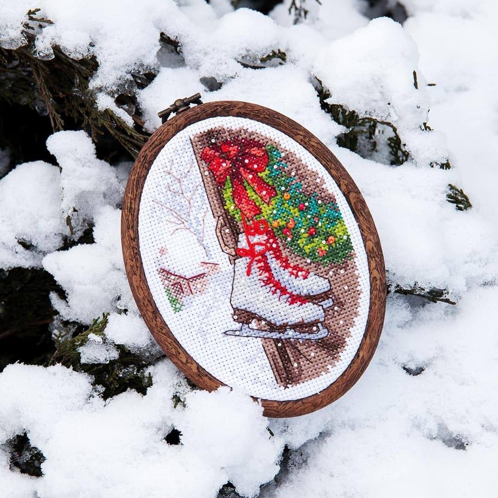 Charivna Mit Counted Cross Stitch Kit Series Preparing For The Holidays