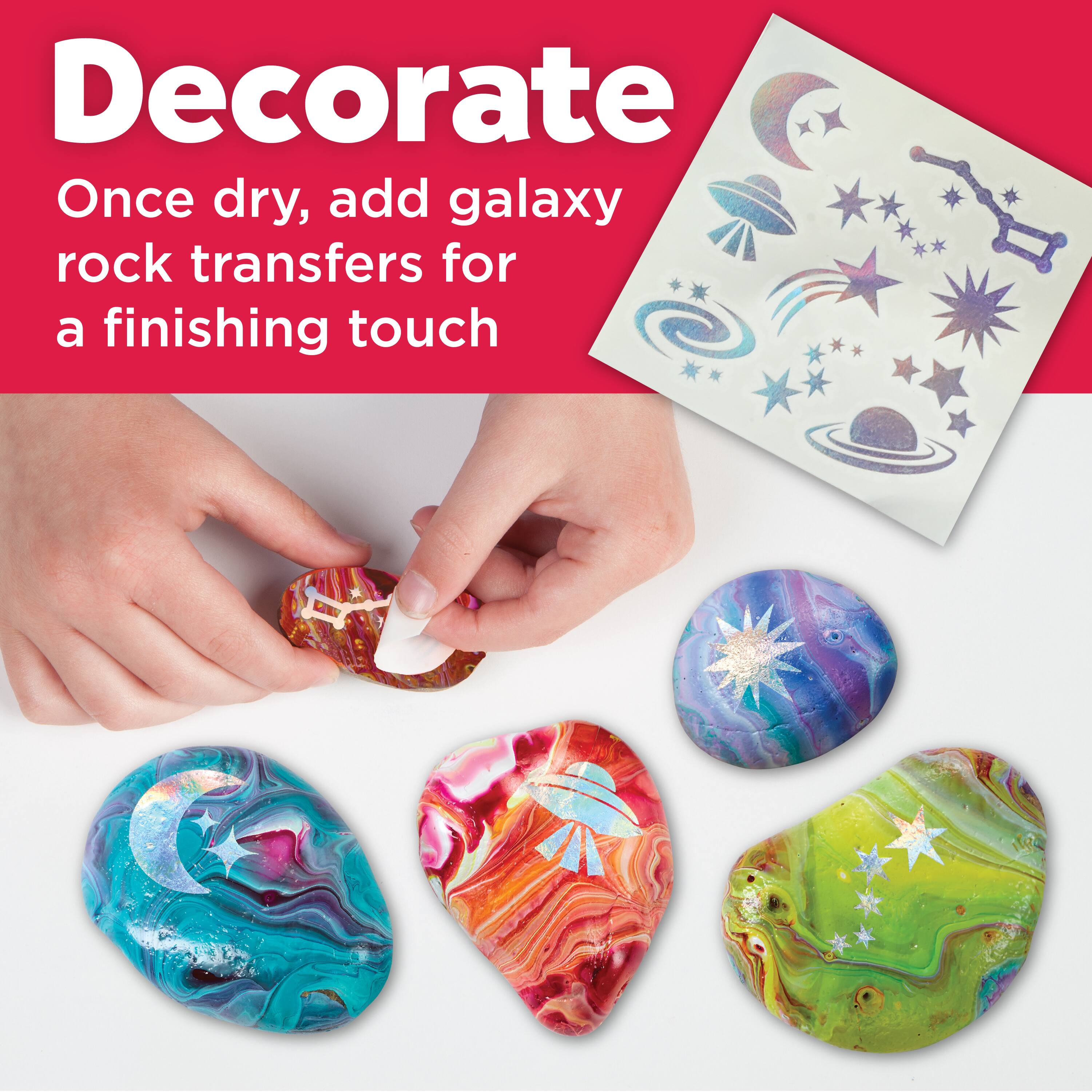 12 Pack: Faber-Castell® Hide & Seek Paint Pour Rocks Kit