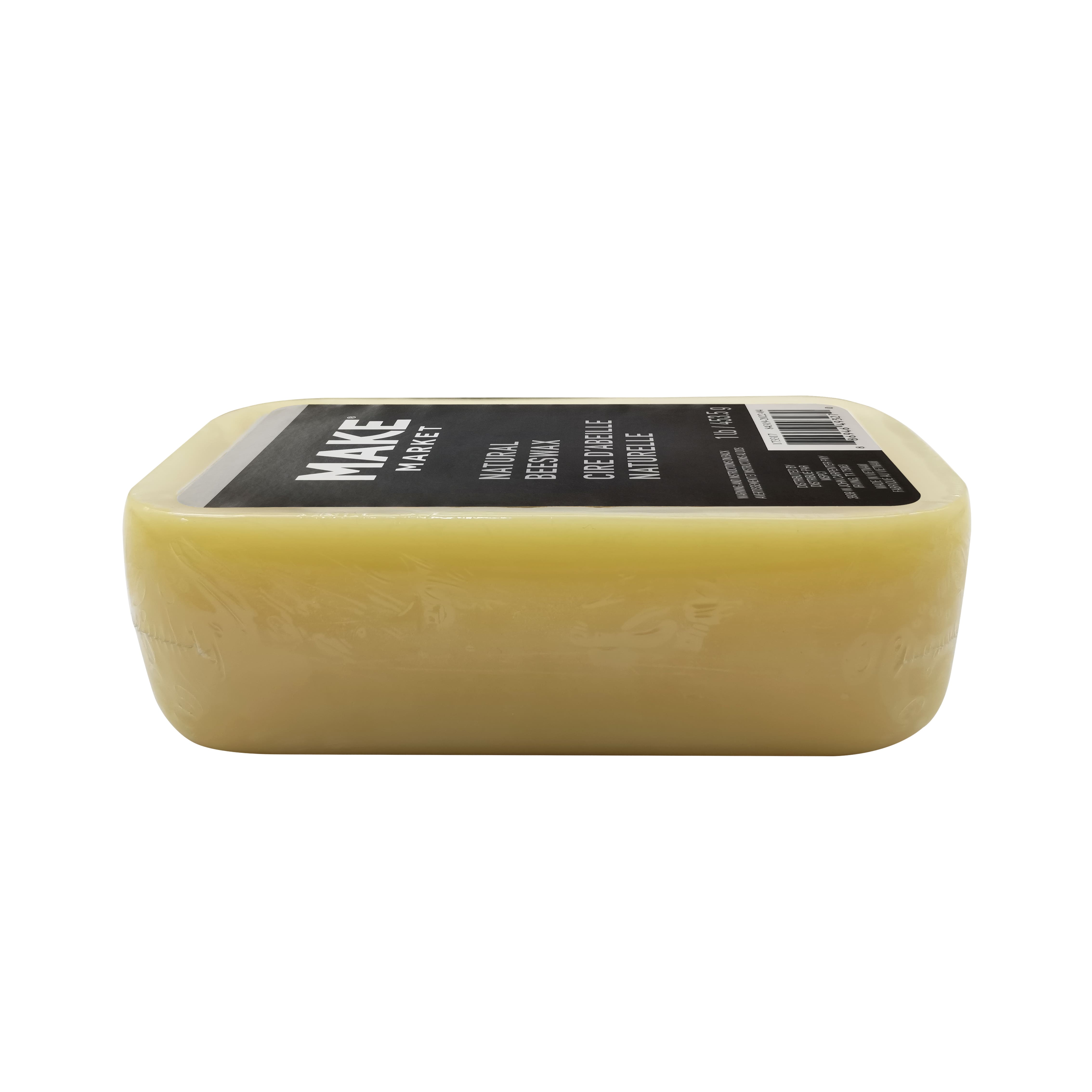 1lb. Natural Beeswax by Make Market&#xAE;