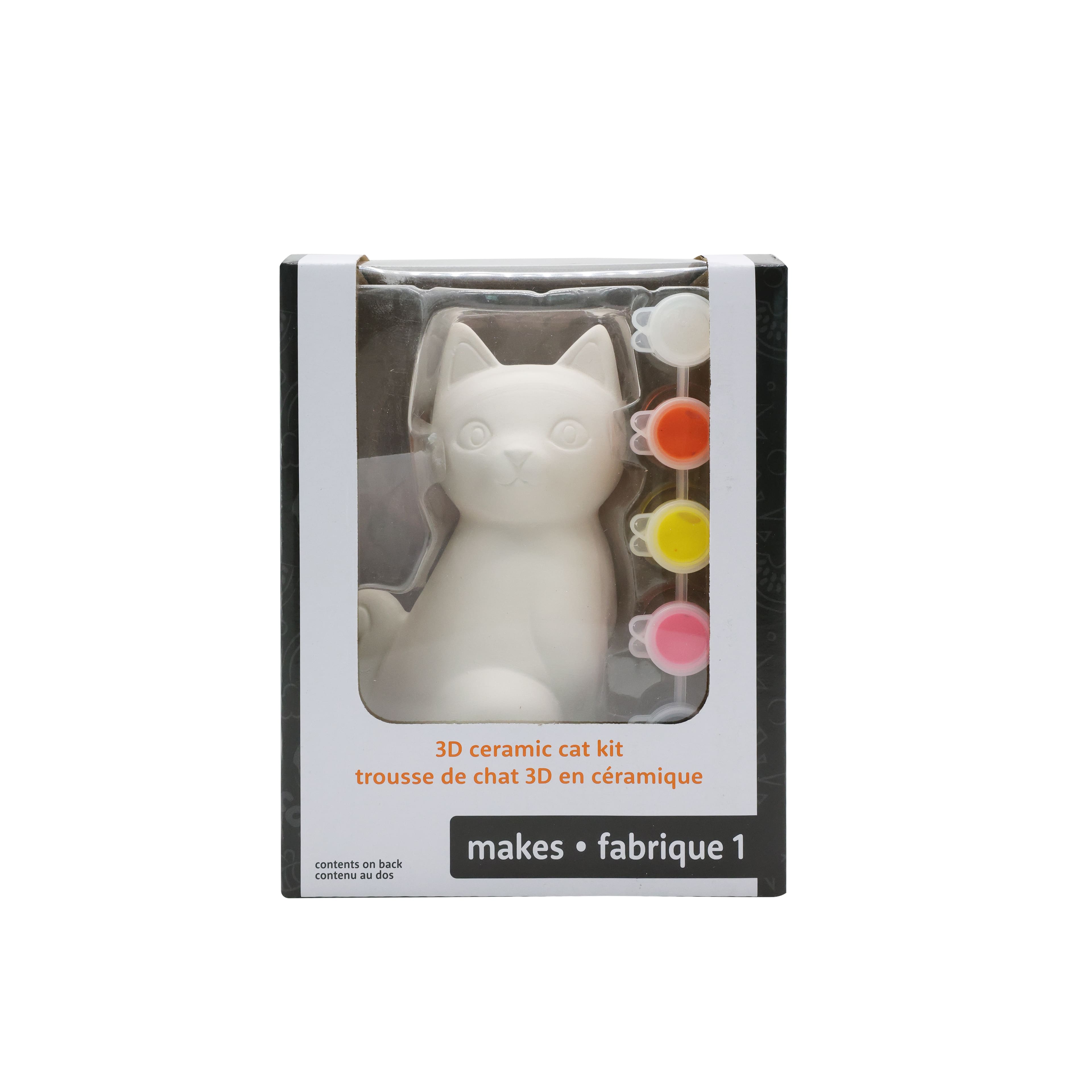 3D Ceramic Cat Kit by Creatology&#x2122;