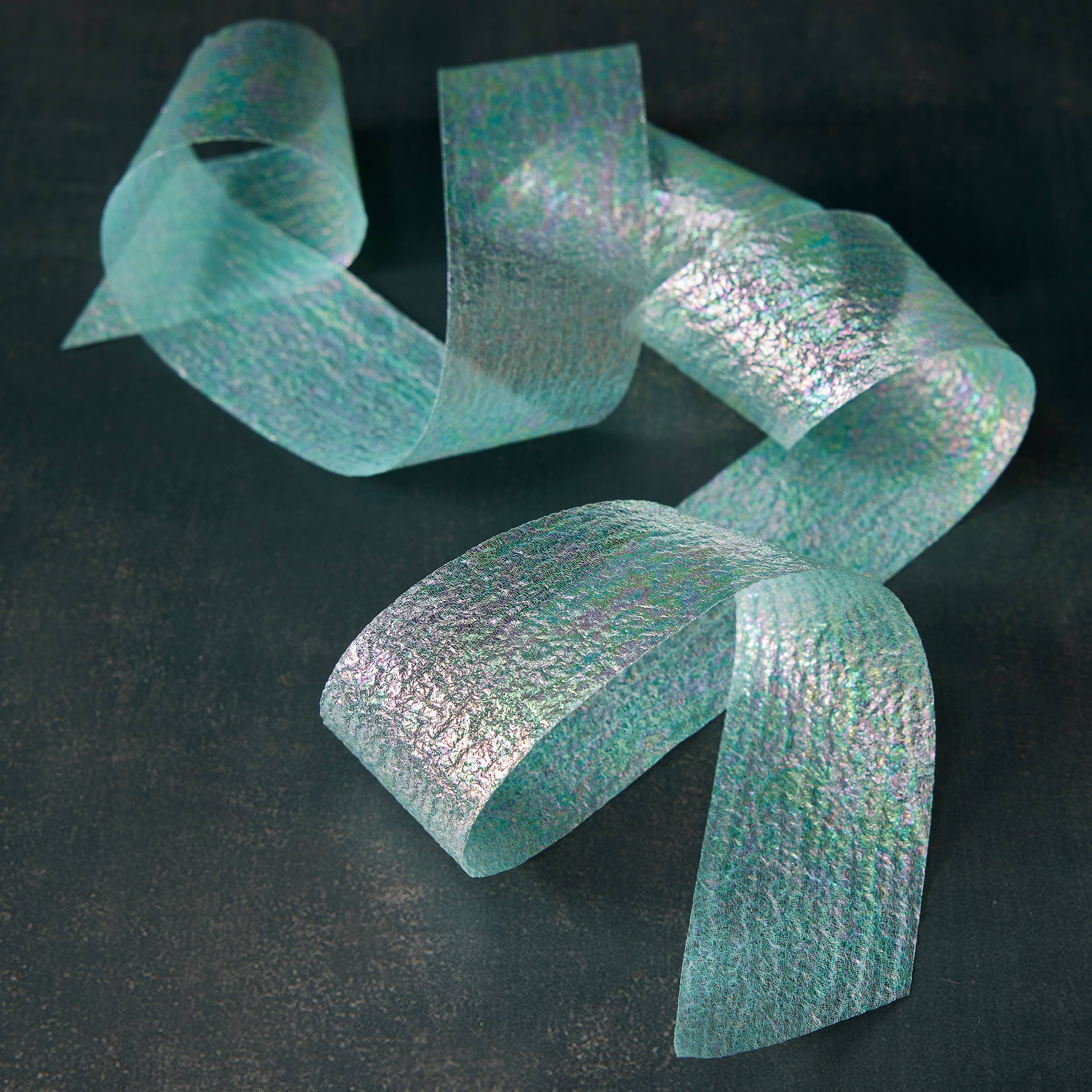1.5" x 3yd. Green Rainbow Ribbon by Celebrate It® Classic