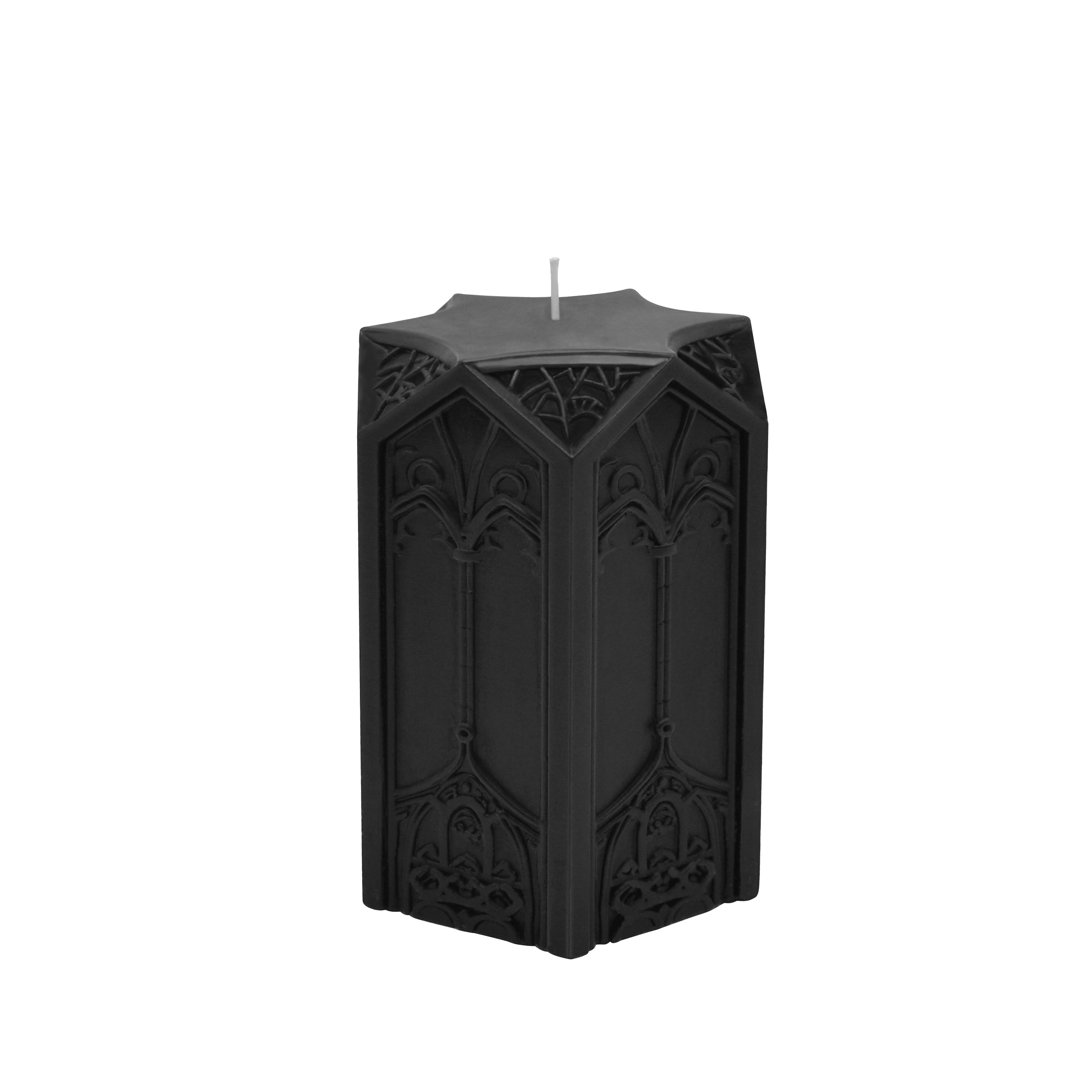 4&#x22; Black Cathedral Citrus Phantom Scented Candle by Ashland&#xAE;