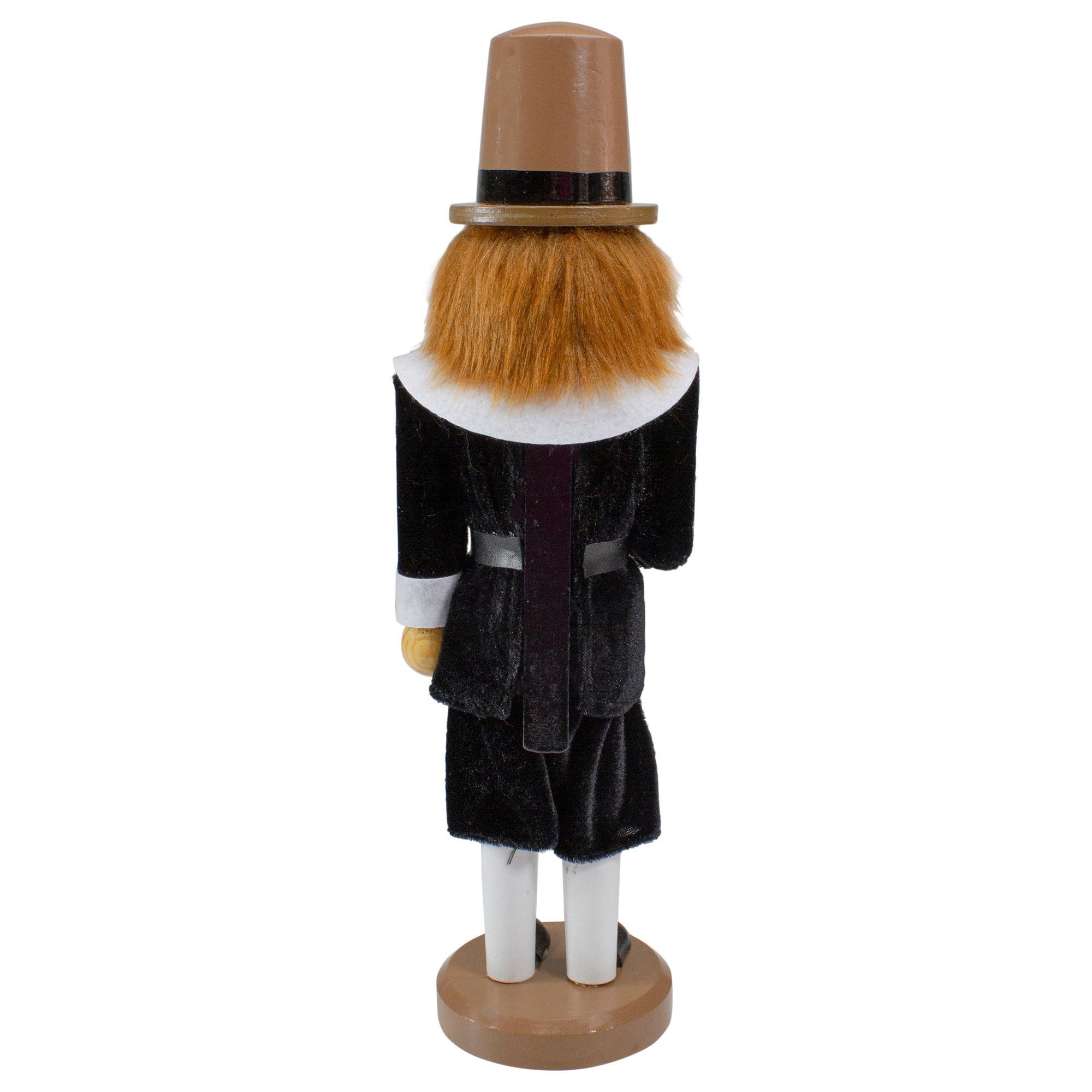 14" Wooden Pilgrim Fall Harvest Nutcracker
