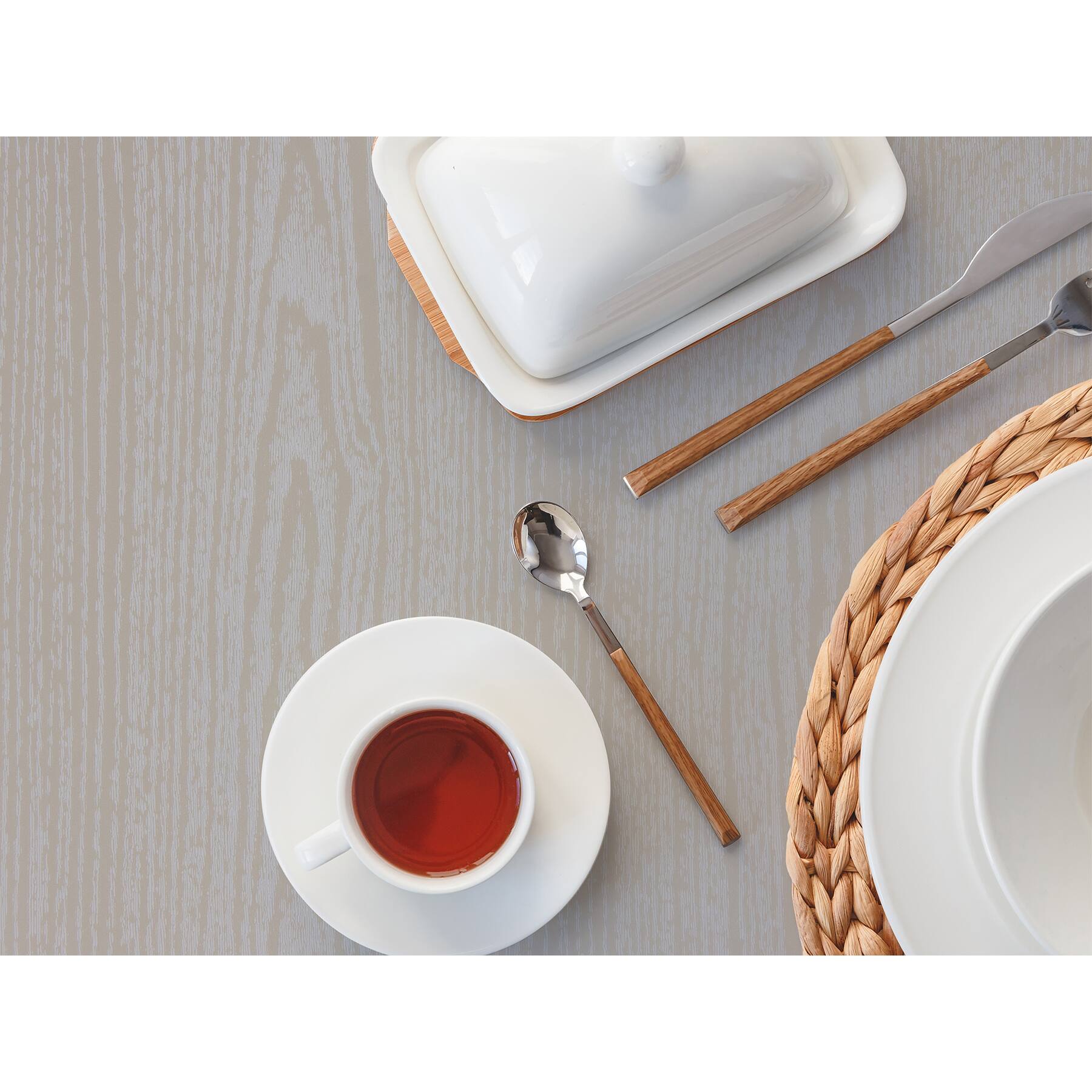 Fablon Ash White Adhesive Film Sheets, 2ct.