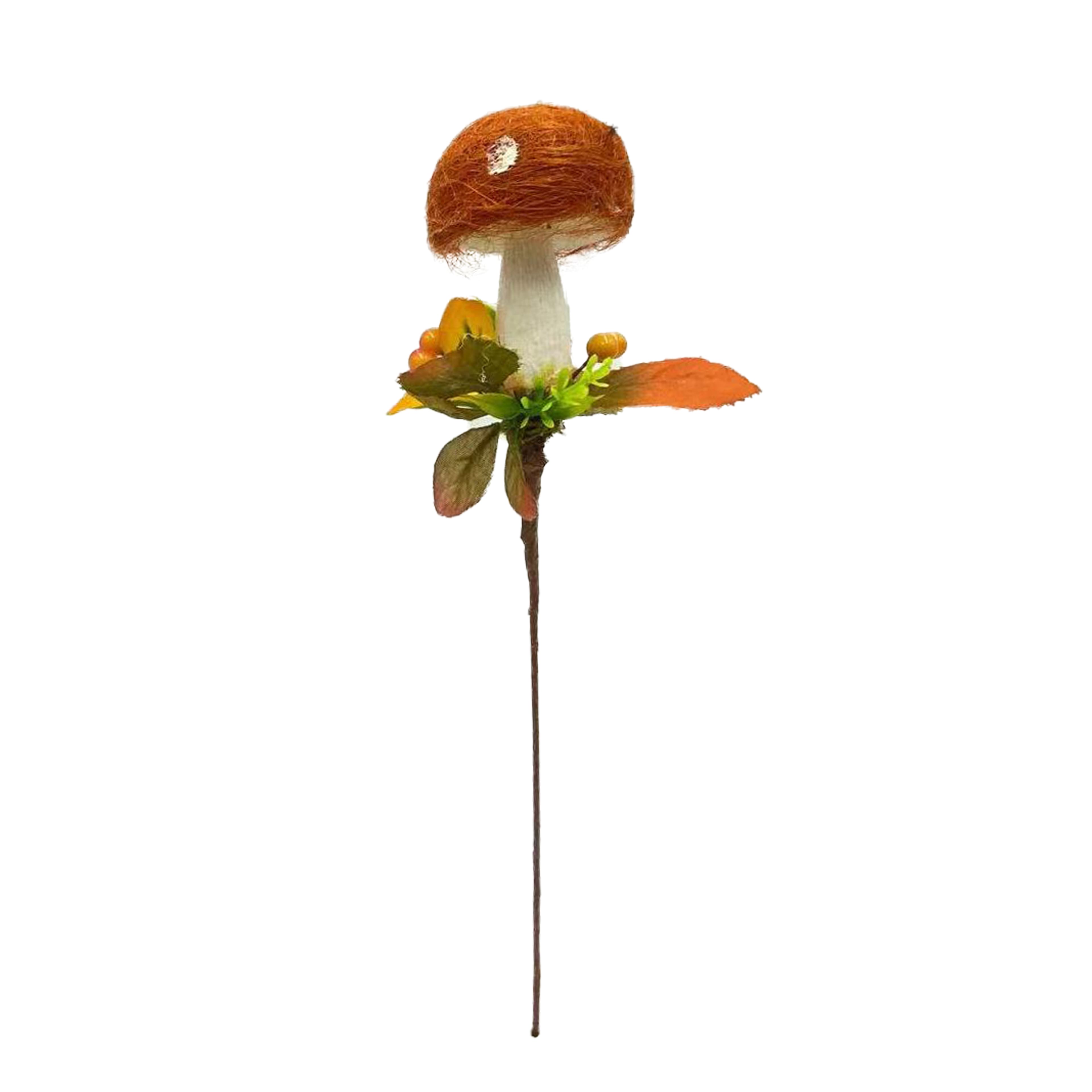 12&#x22; Orange Mushroom Pick by Ashland&#xAE;