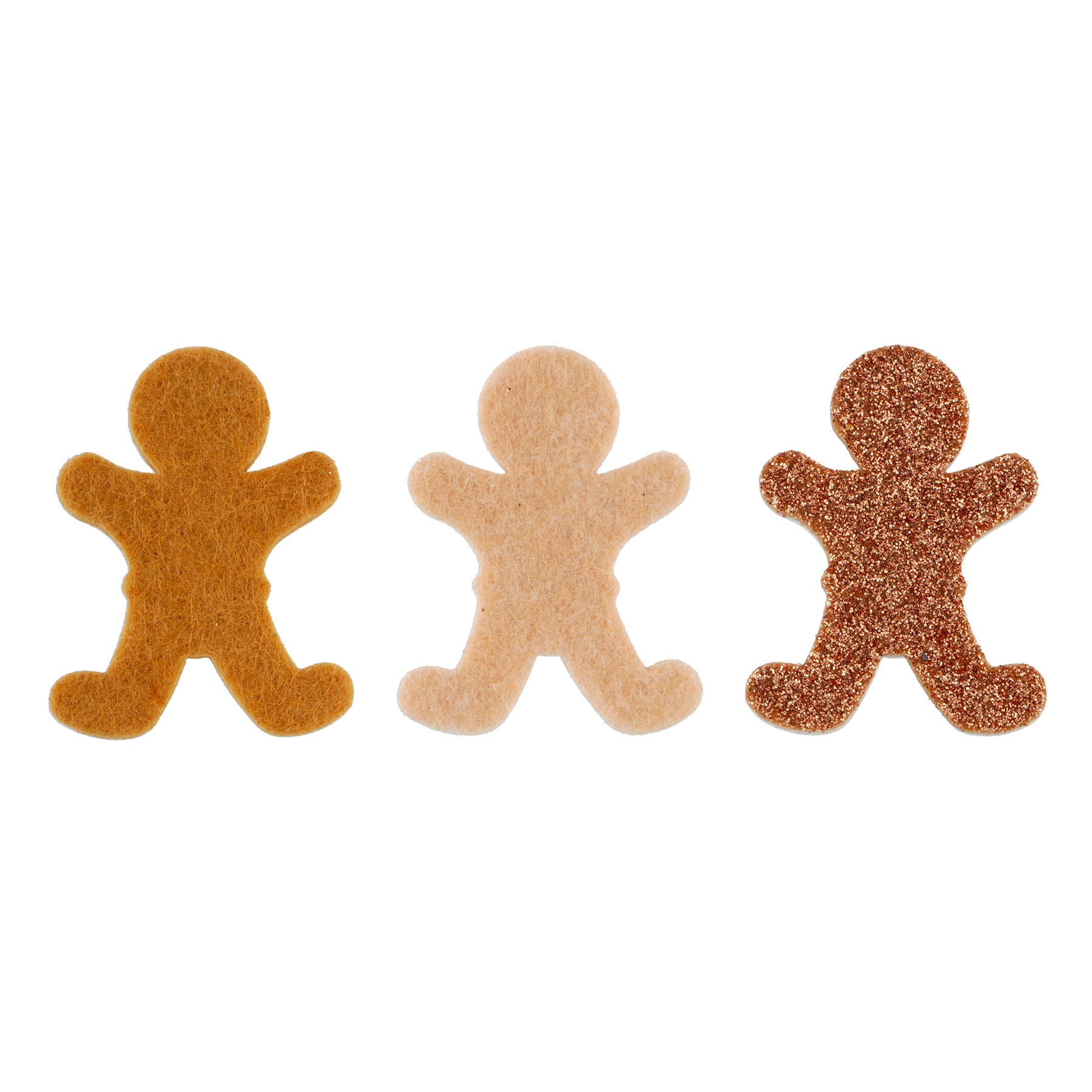 Gingerbread Felt Stickers by Creatology&#x2122;