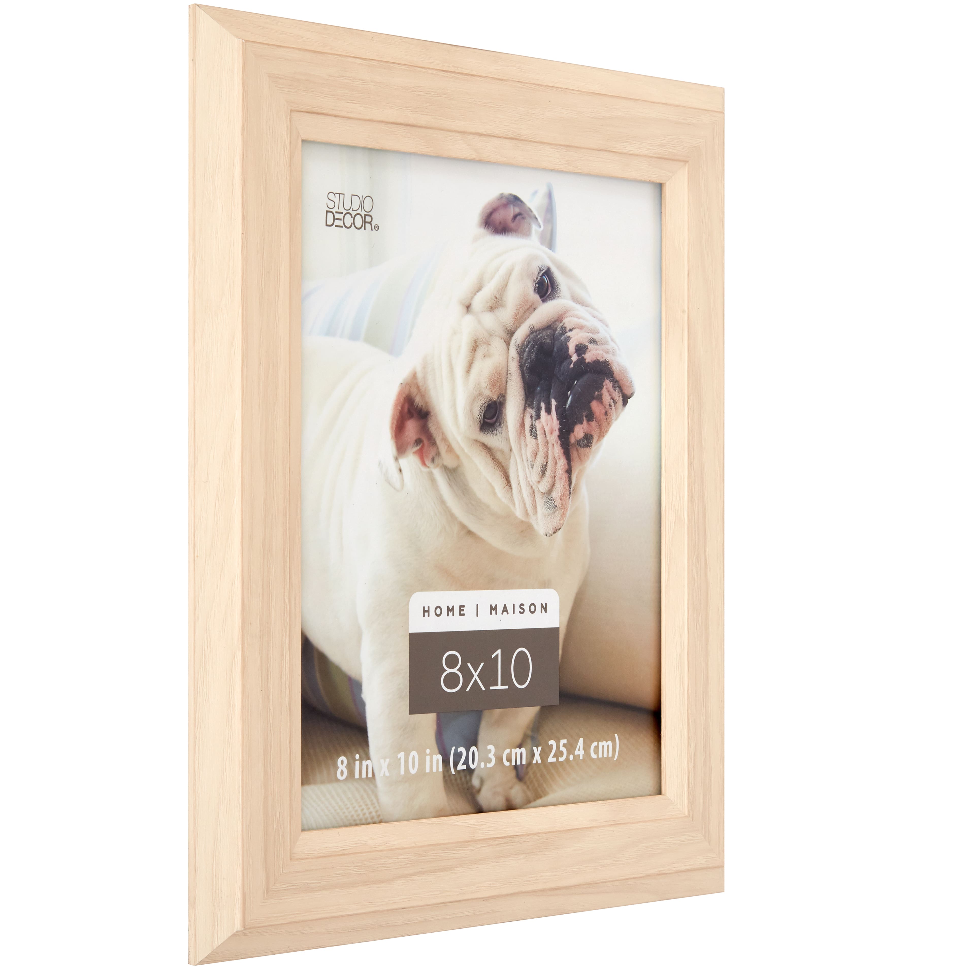 Brushed Ivory 8&#x22; x 10&#x22; Picture Frame by Home by Studio D&#xE9;cor&#xAE;