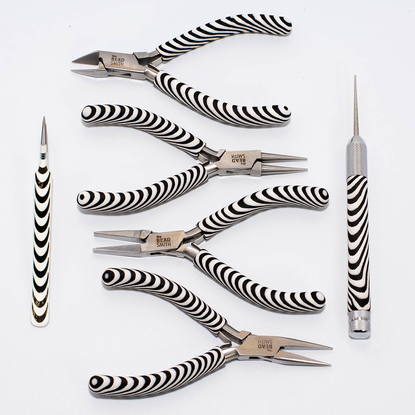 The Beadsmith&#xAE; Zebra Print Tool Kit