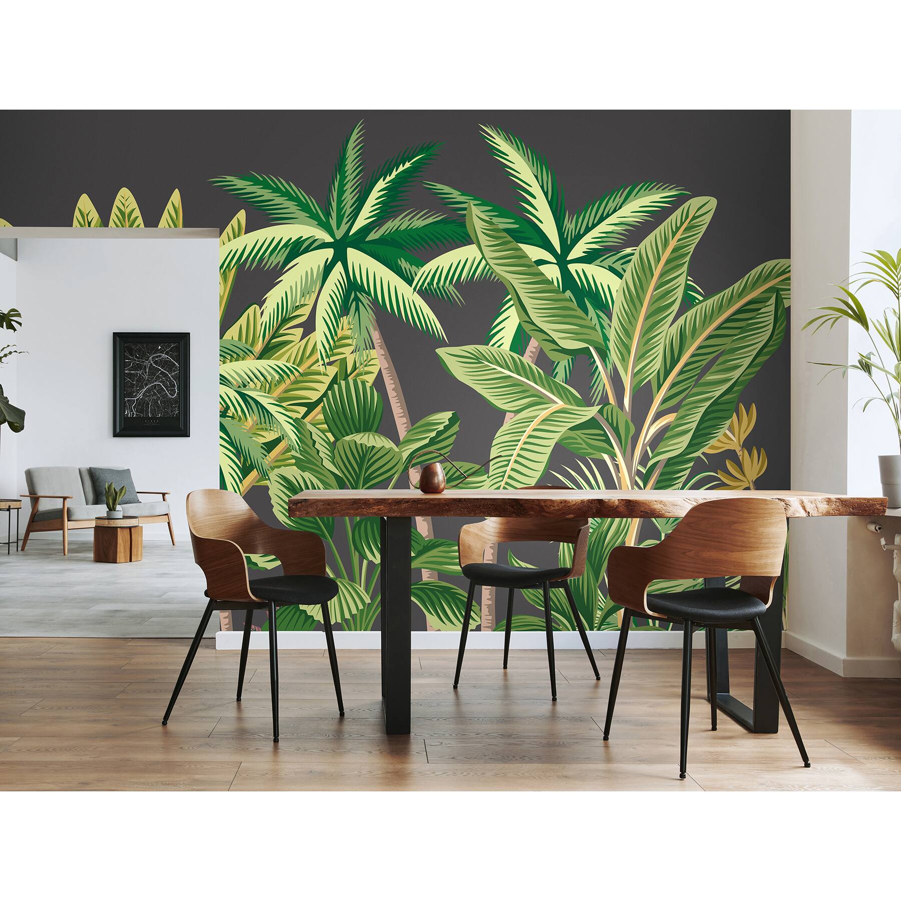 Origin Murals Tropical Palm Trees Wall Mural