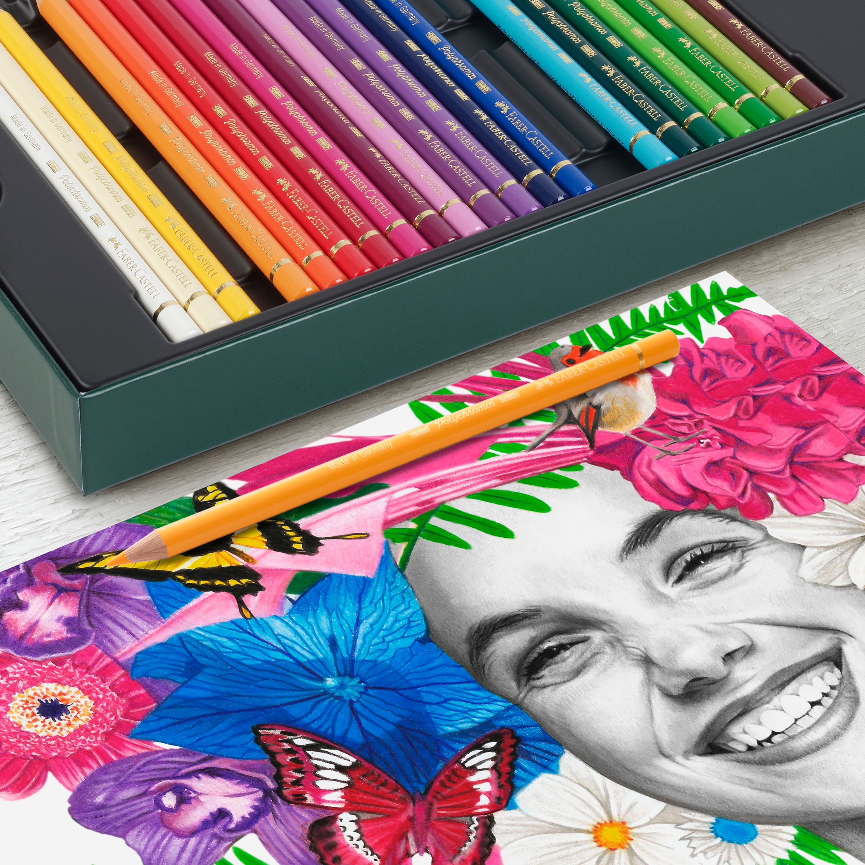 Faber-Castell Polychromos &#x26; Graphite Matte 40-Piece Pencil Set