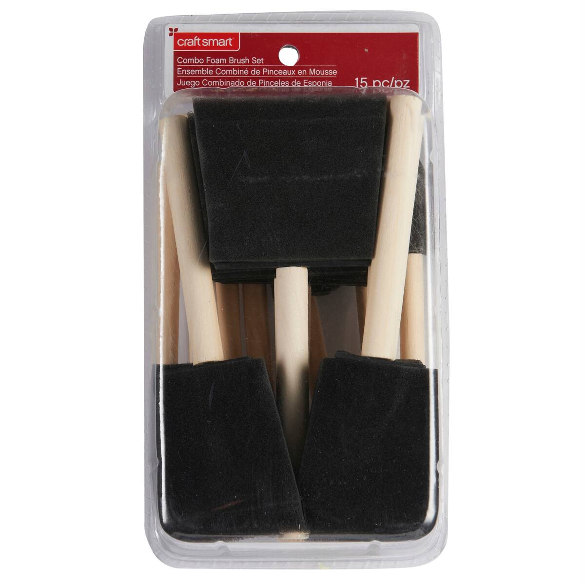 6 Pack Foam Brush Value Set by Craft Smart® Michaels