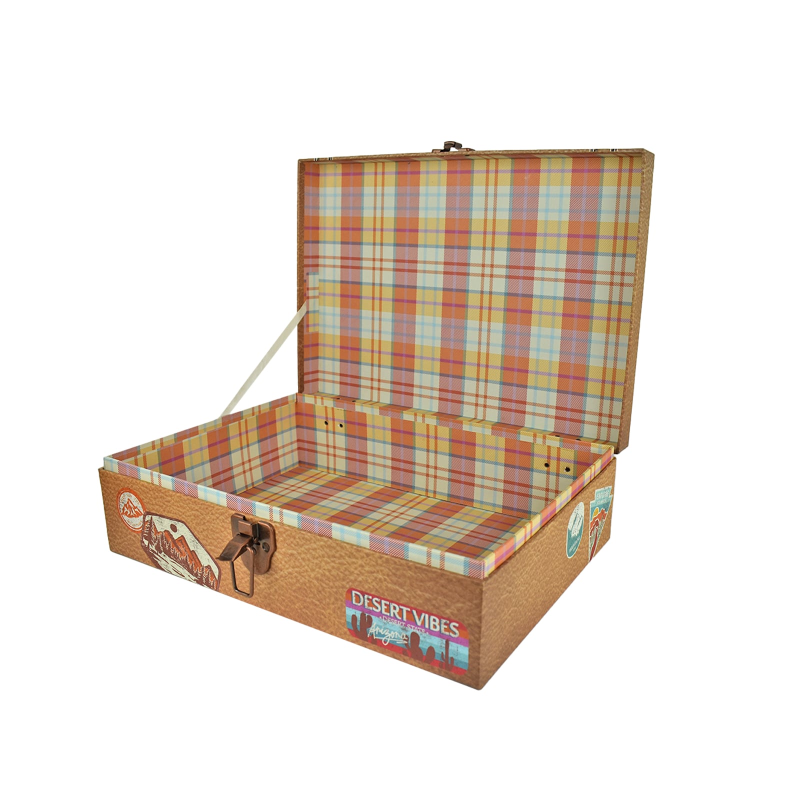 14&#x22; Decorative Vintage-Inspired Desert Suitcase by Ashland&#xAE;