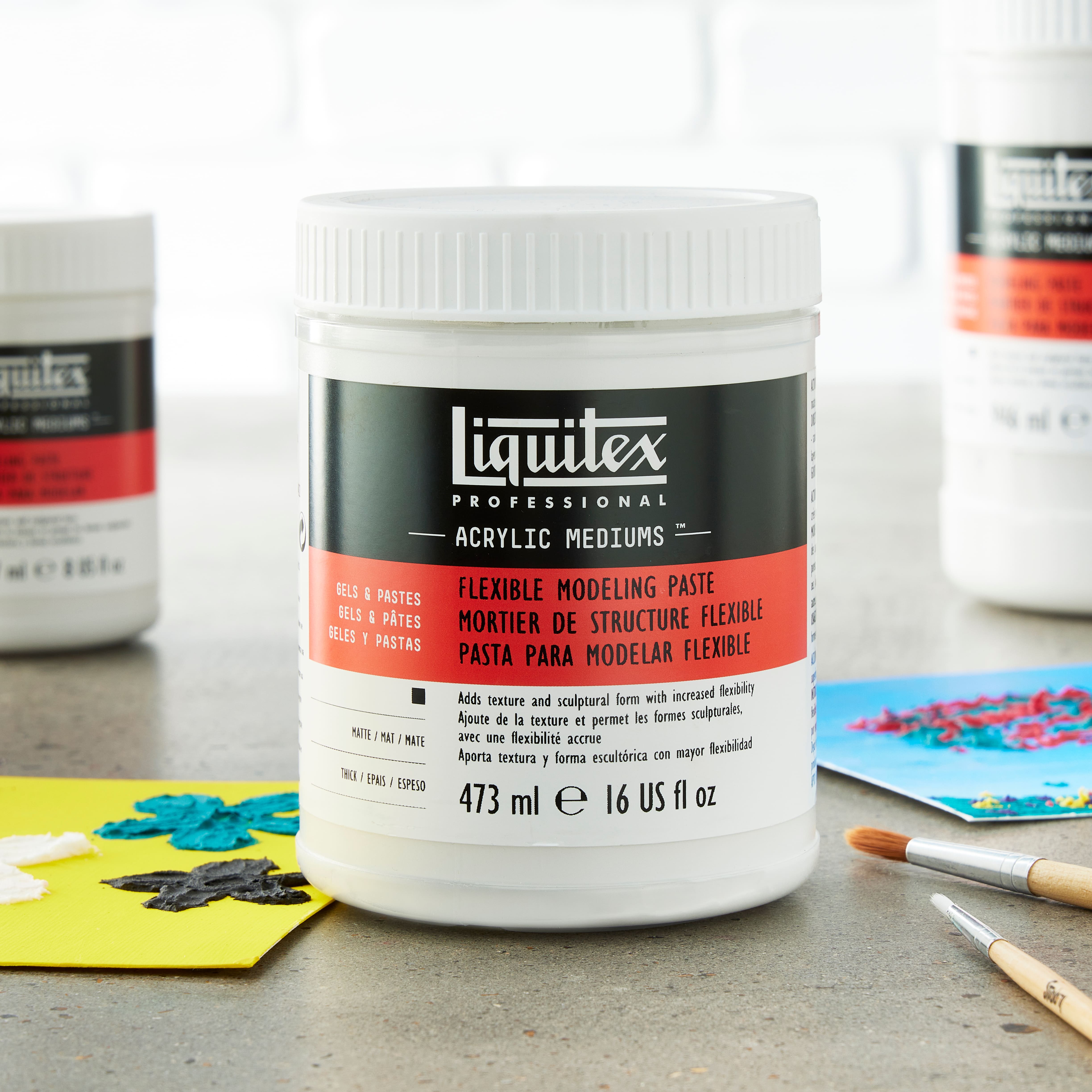 8 Pack: Liquitex® Flexible Modeling Paste