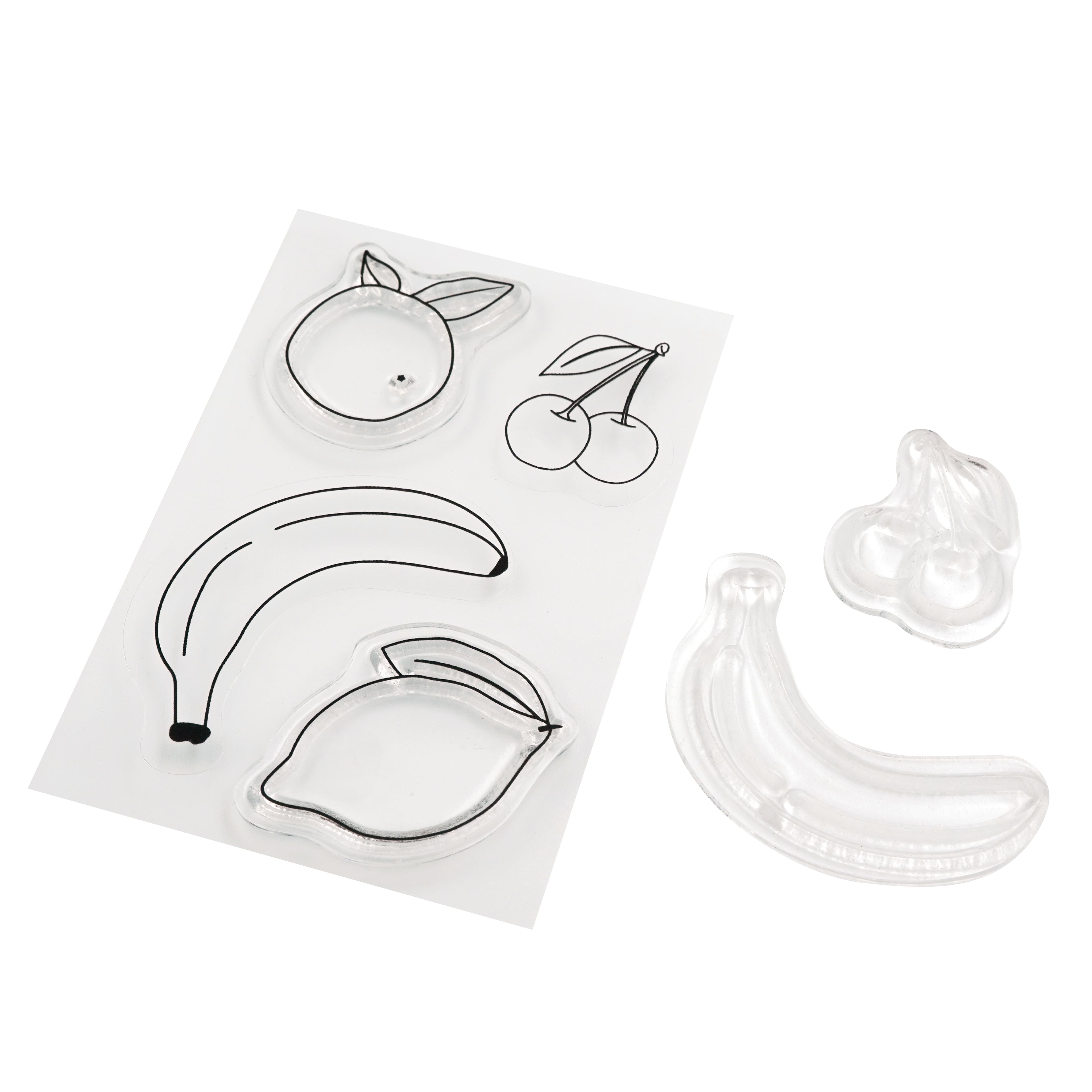 Mini Fruit Clear Stamp Set by Recollections™