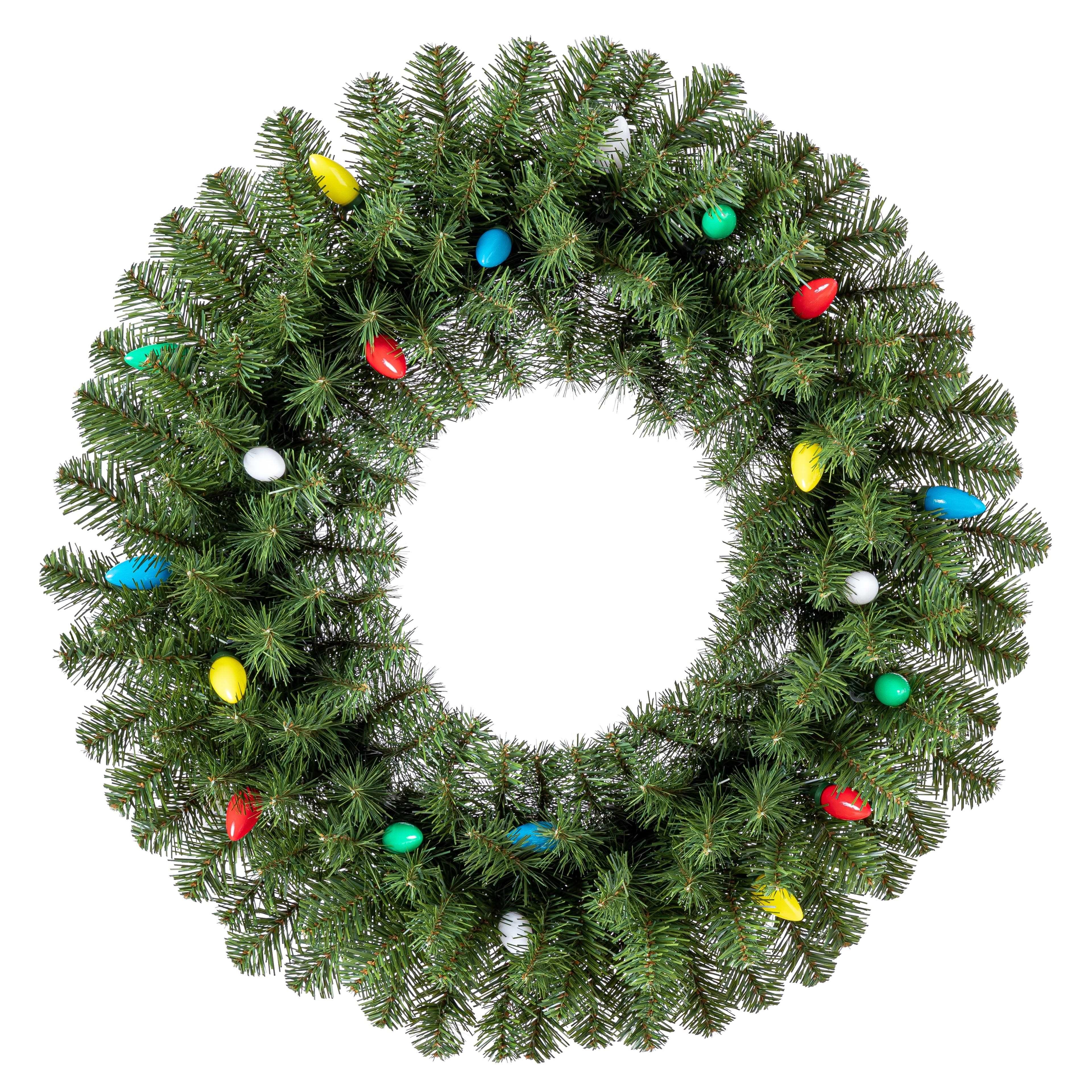 24&#x22; Pre-Lit Lakewood Spruce, C7 Multicolor LED Lights by Ashland&#xAE;