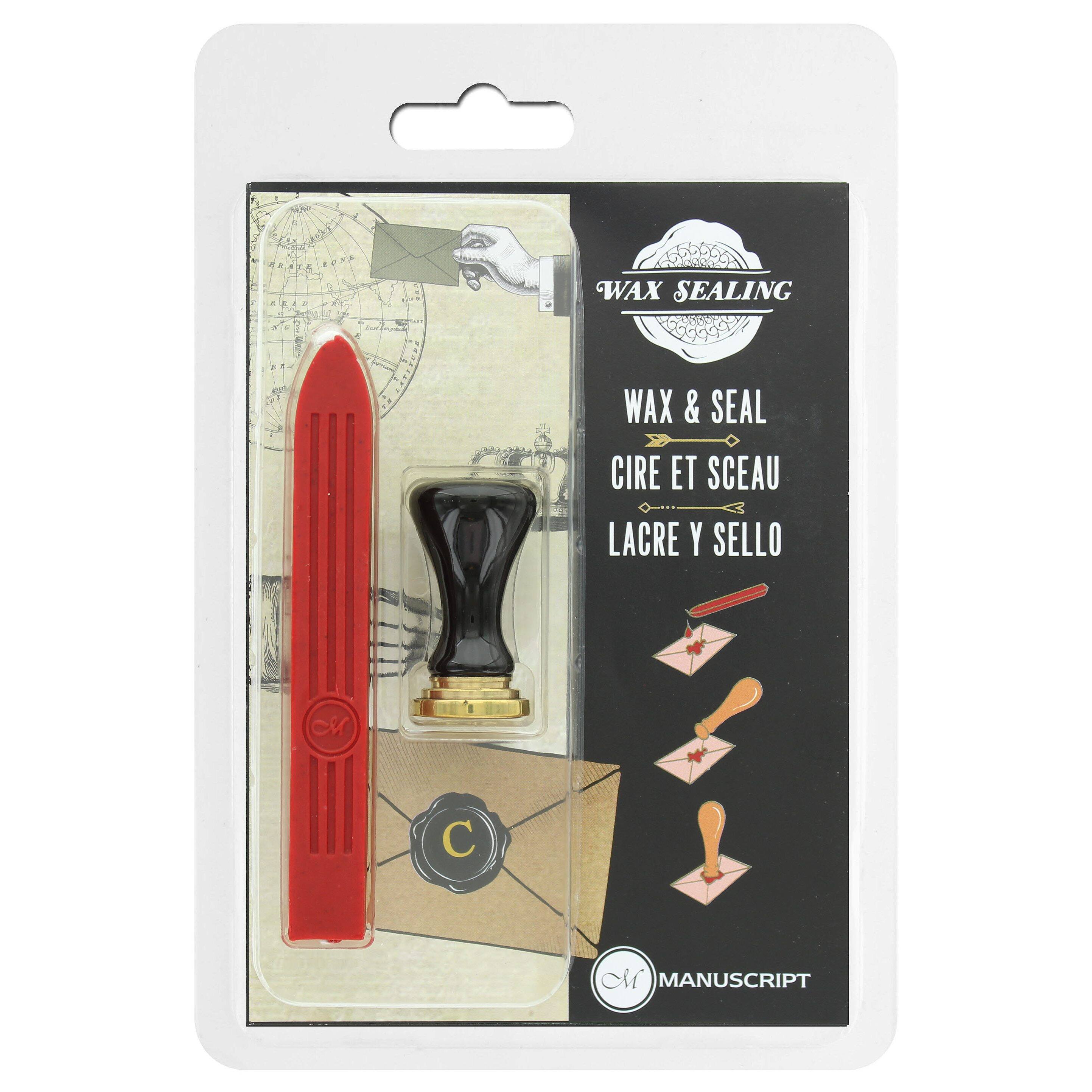 Manuscript Wax Sealing Initial Set