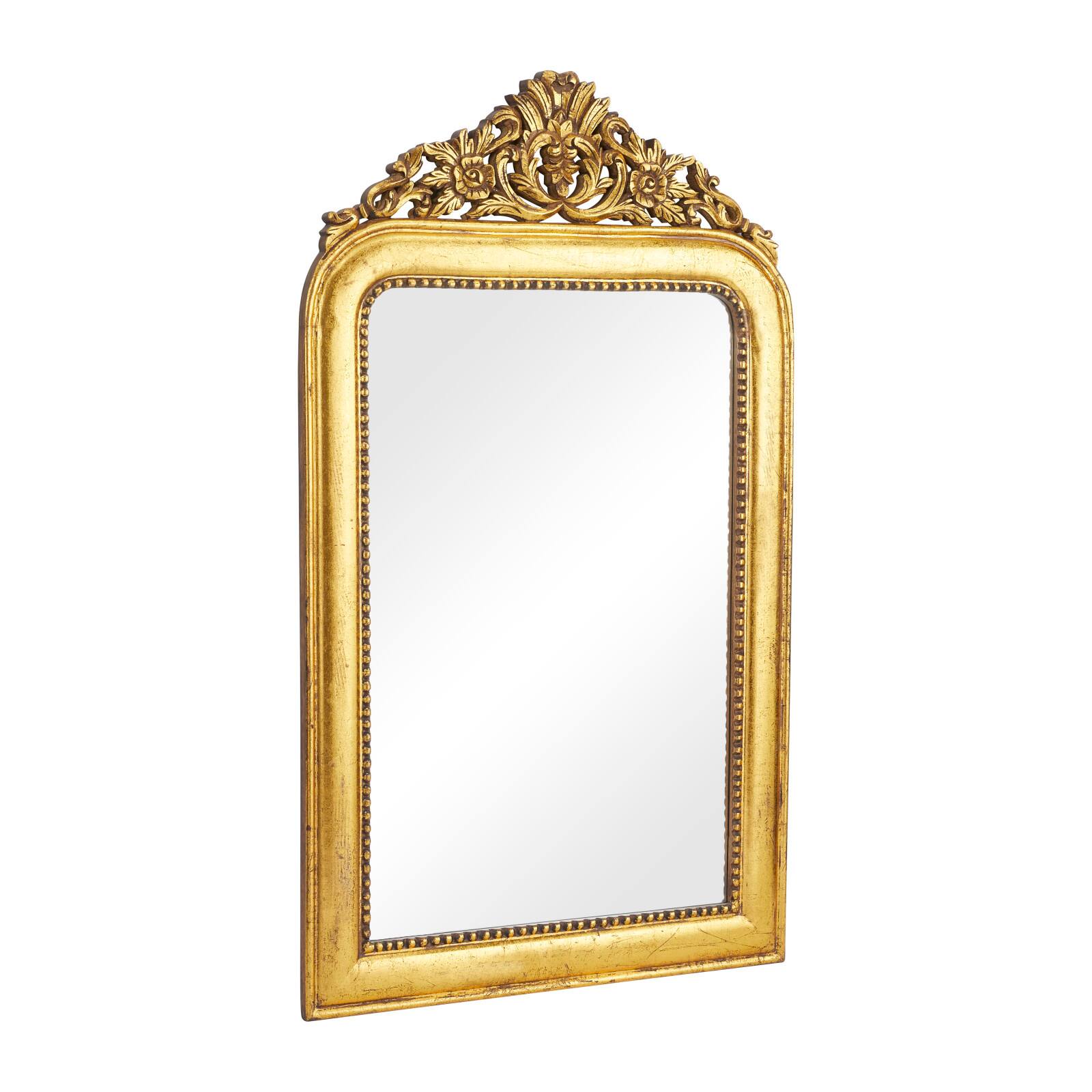 Gold Wood French Country Wall Mirror, 60" x 13" Mirrors Michaels