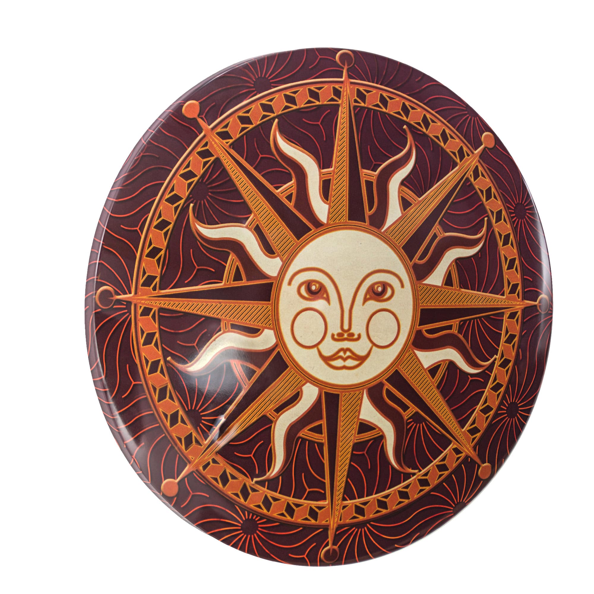 American Art Décor™ 15" Celestial Sun Dome Metal Sign