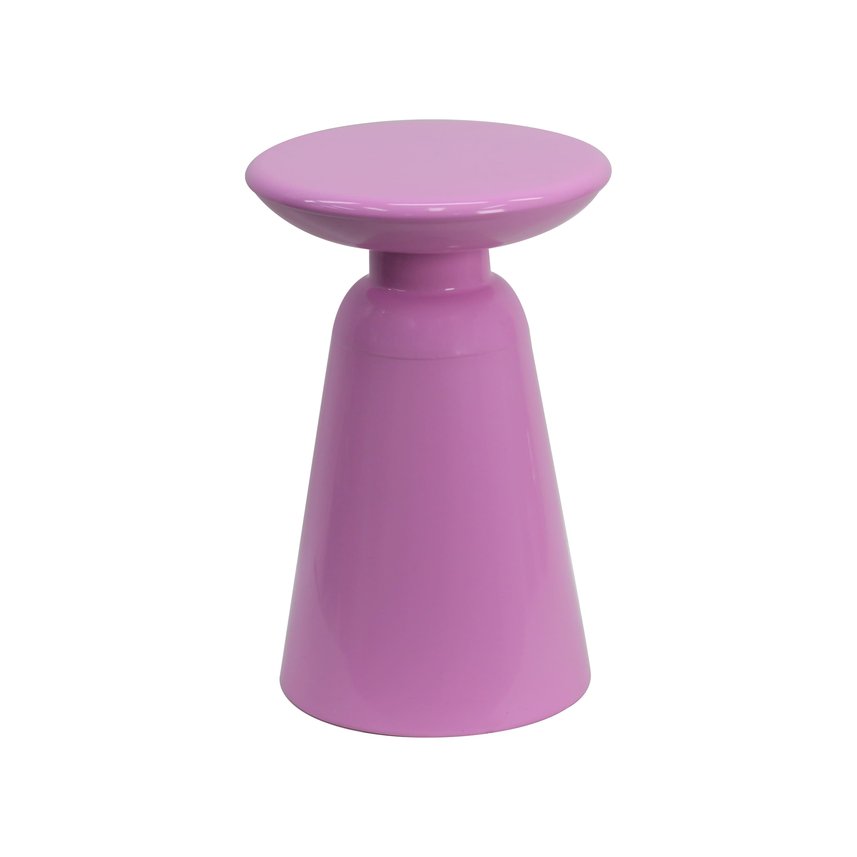 18&#x22; Pink Drum Metal Outdoor Stool by Ashland&#xAE;