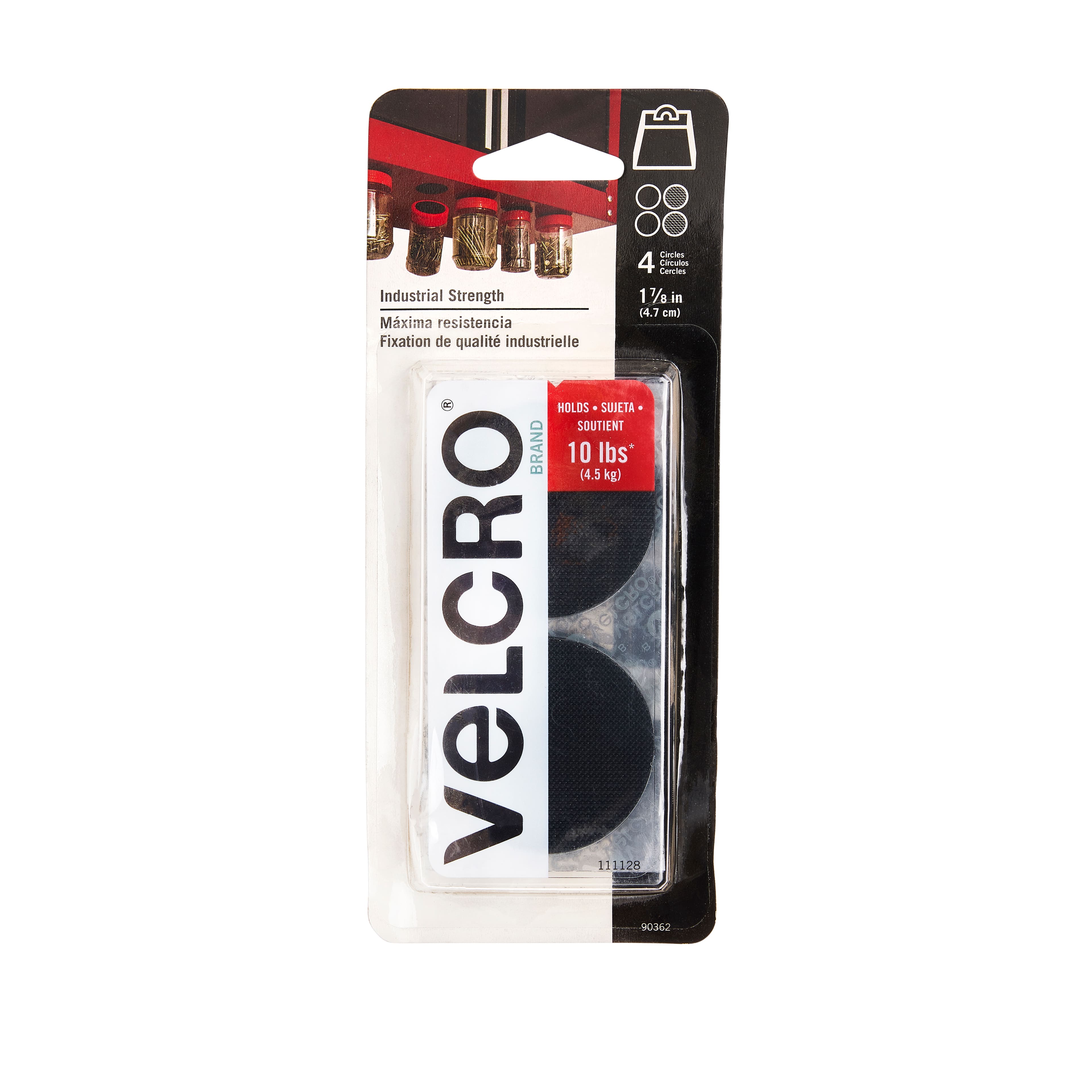 VELCRO Brand Industrial Strength Fasteners Stick-On Adhesive