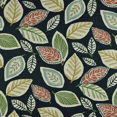 Essential Living Rosa Black Cotton Fabric | Michaels