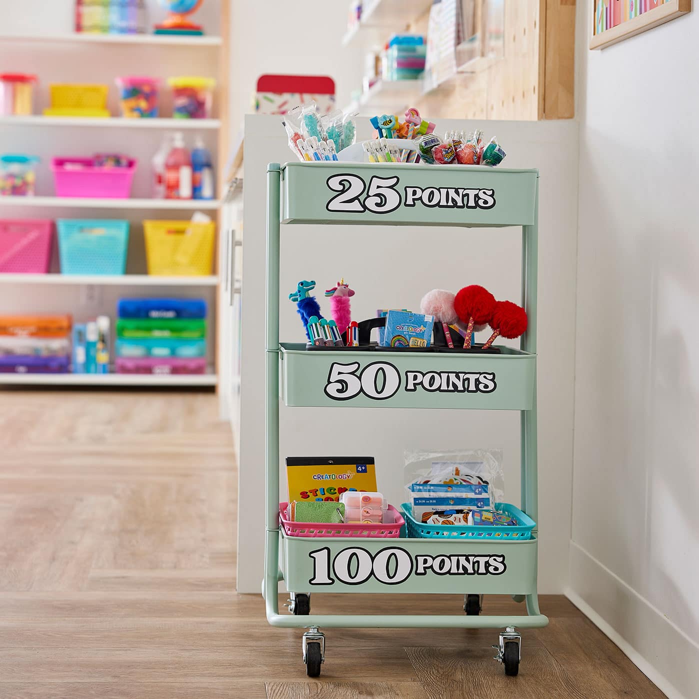 Classroom Rewards Cart