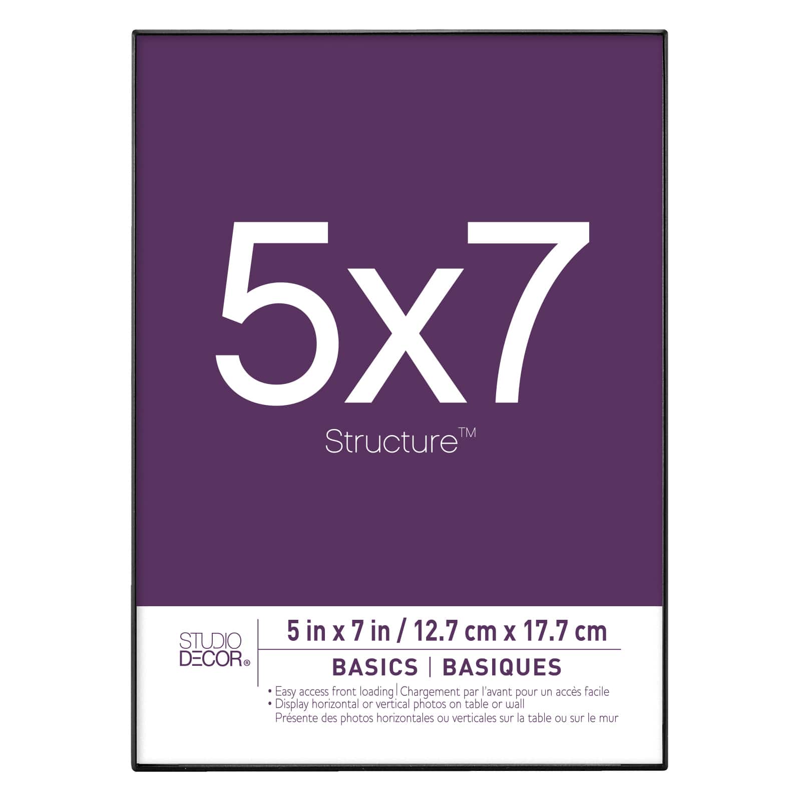 6 Pack: Black Frame, Basics by Studio D&#xE9;cor&#xAE;