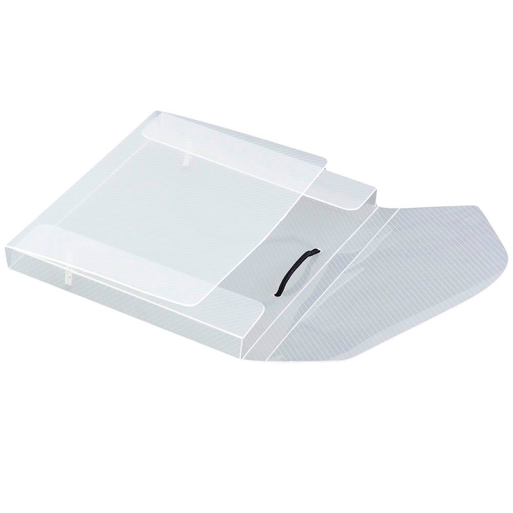 JAM Paper Clear CD Size Plastic Portfolio