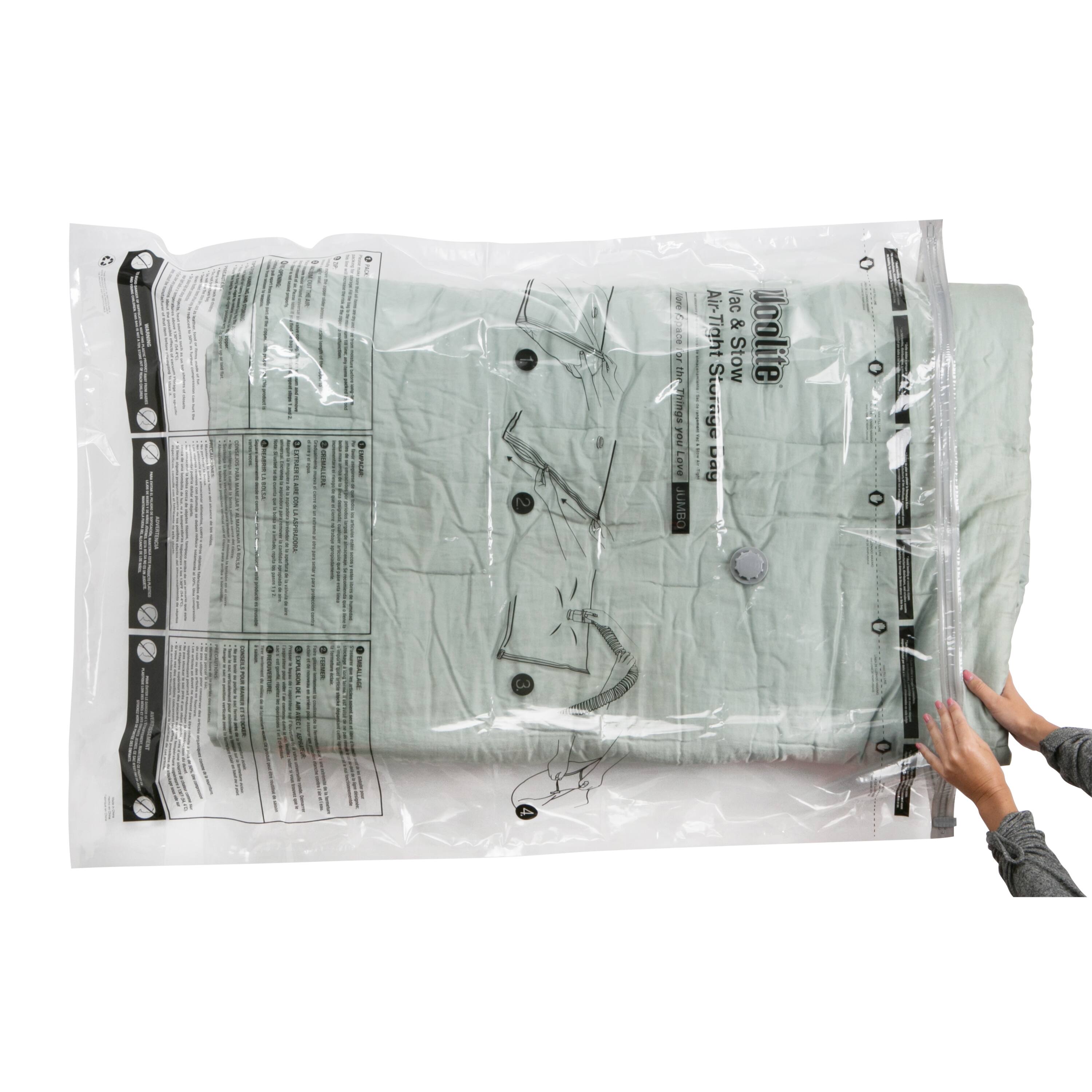 Woolite Air-Tight Jumbo Vacuum Storage Bag